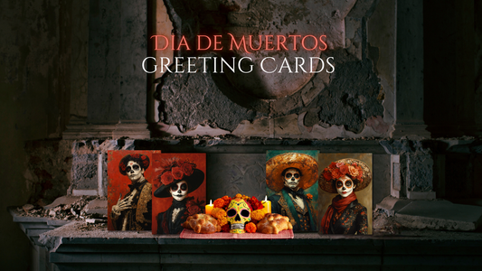 Dia De Muertos Greeting Card