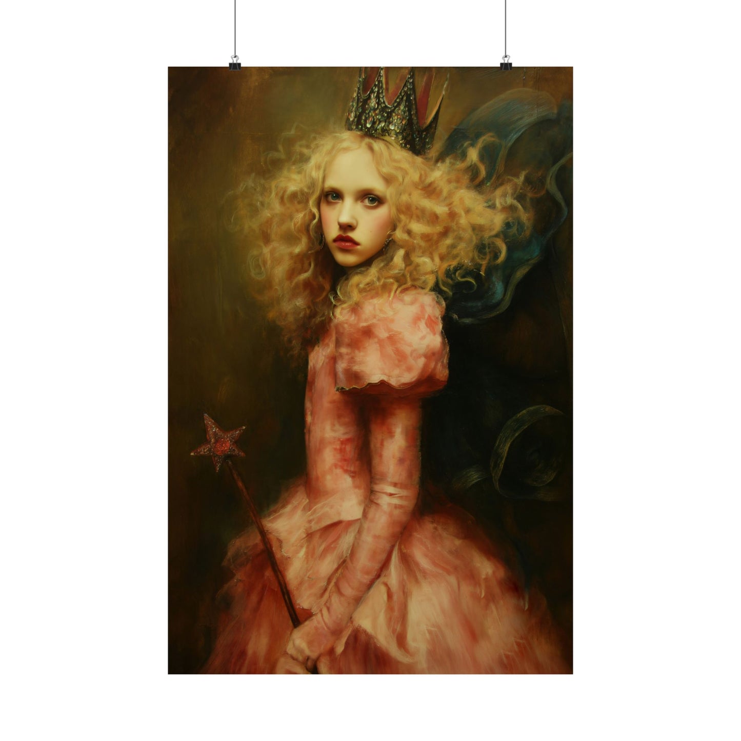 Glinda the Good Witch Art Print, Sweetly Sinister Series