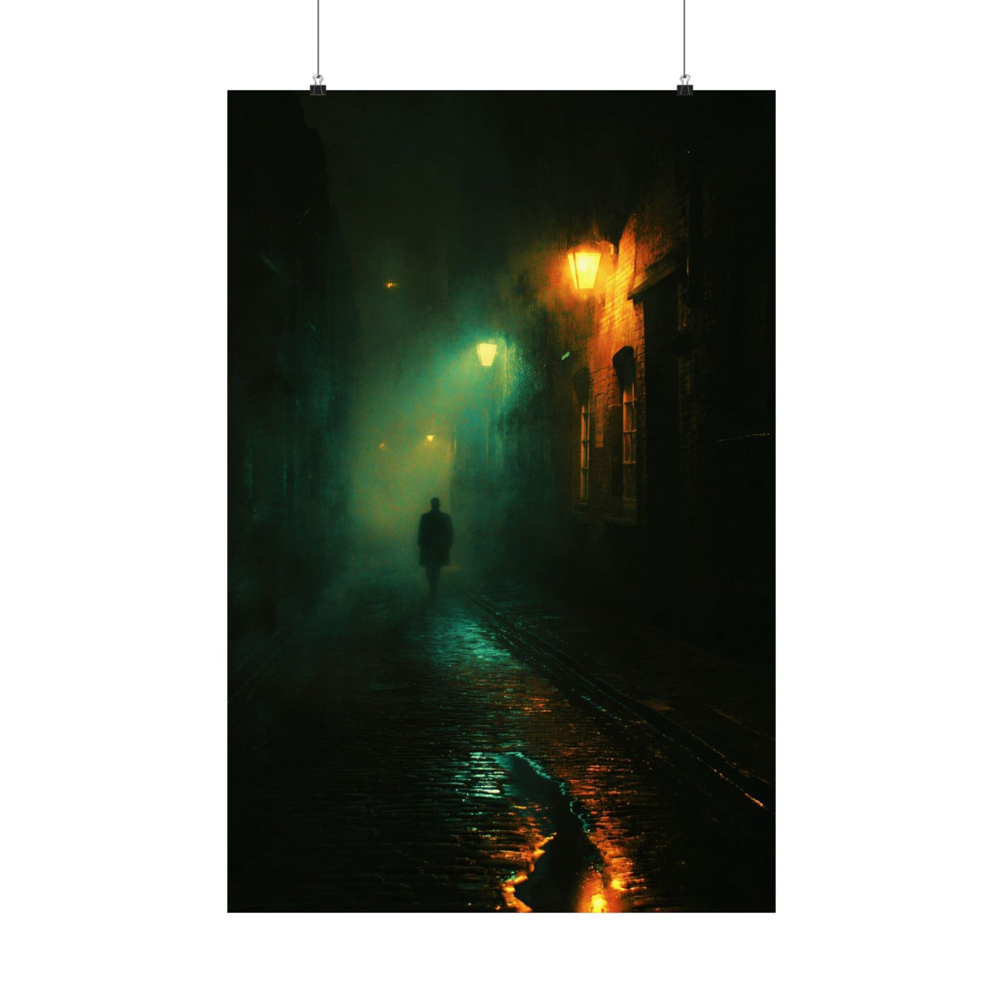 Noir at Night Art Print