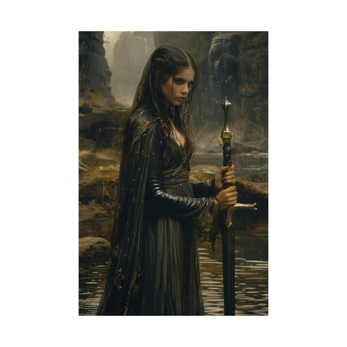 Nimue Lady of the Lake Art Print