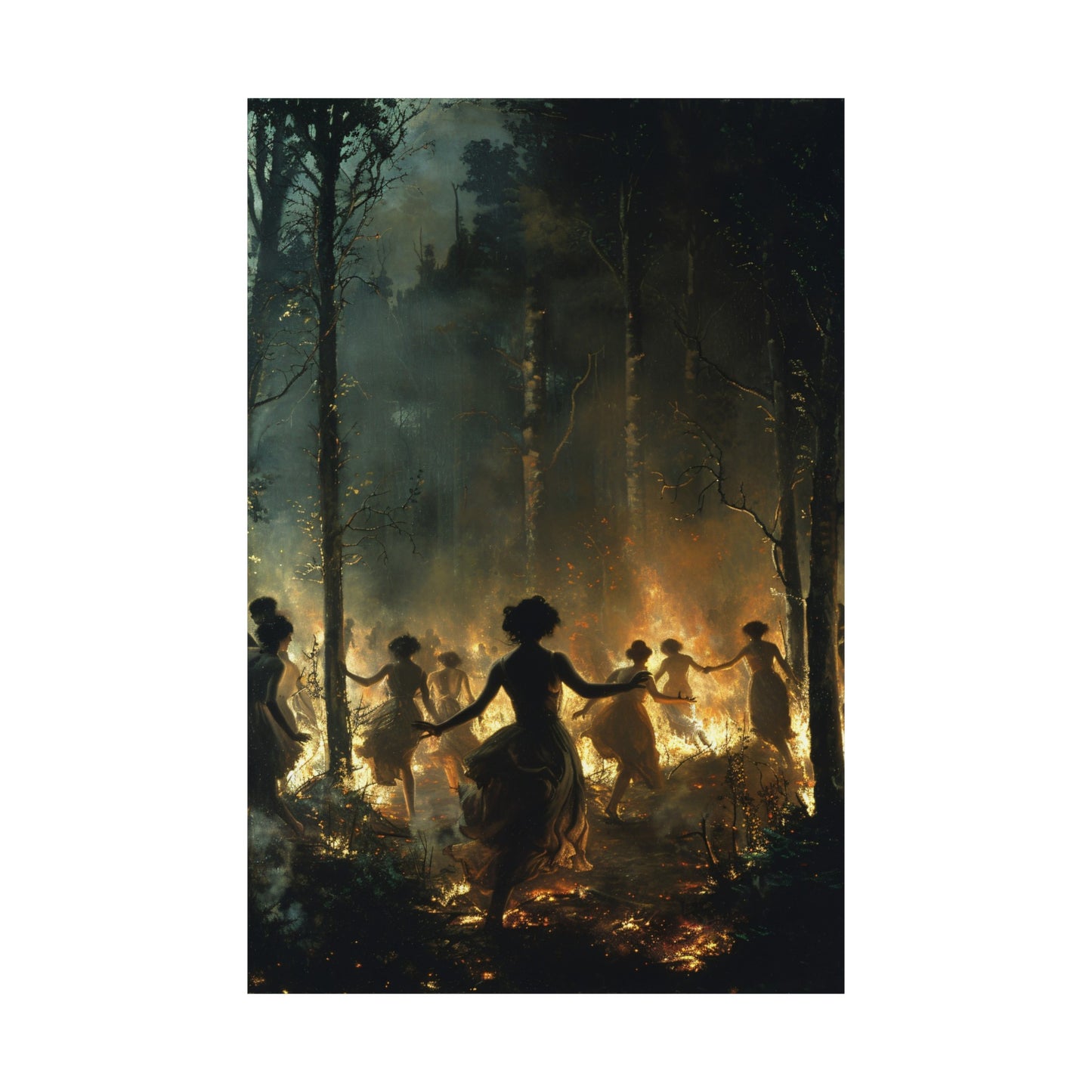 Sabbath Dance Art Print