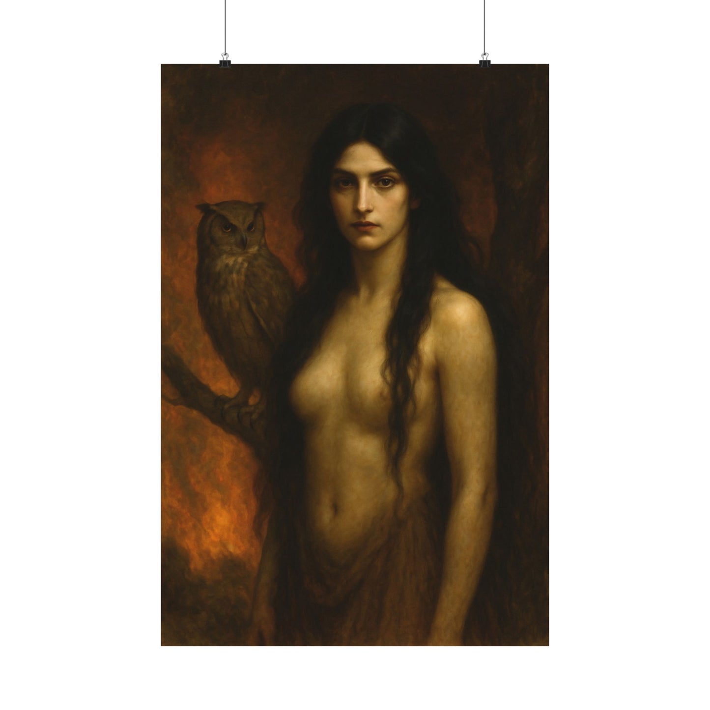 Lilith Art Print - Arcanum Nocturne Series