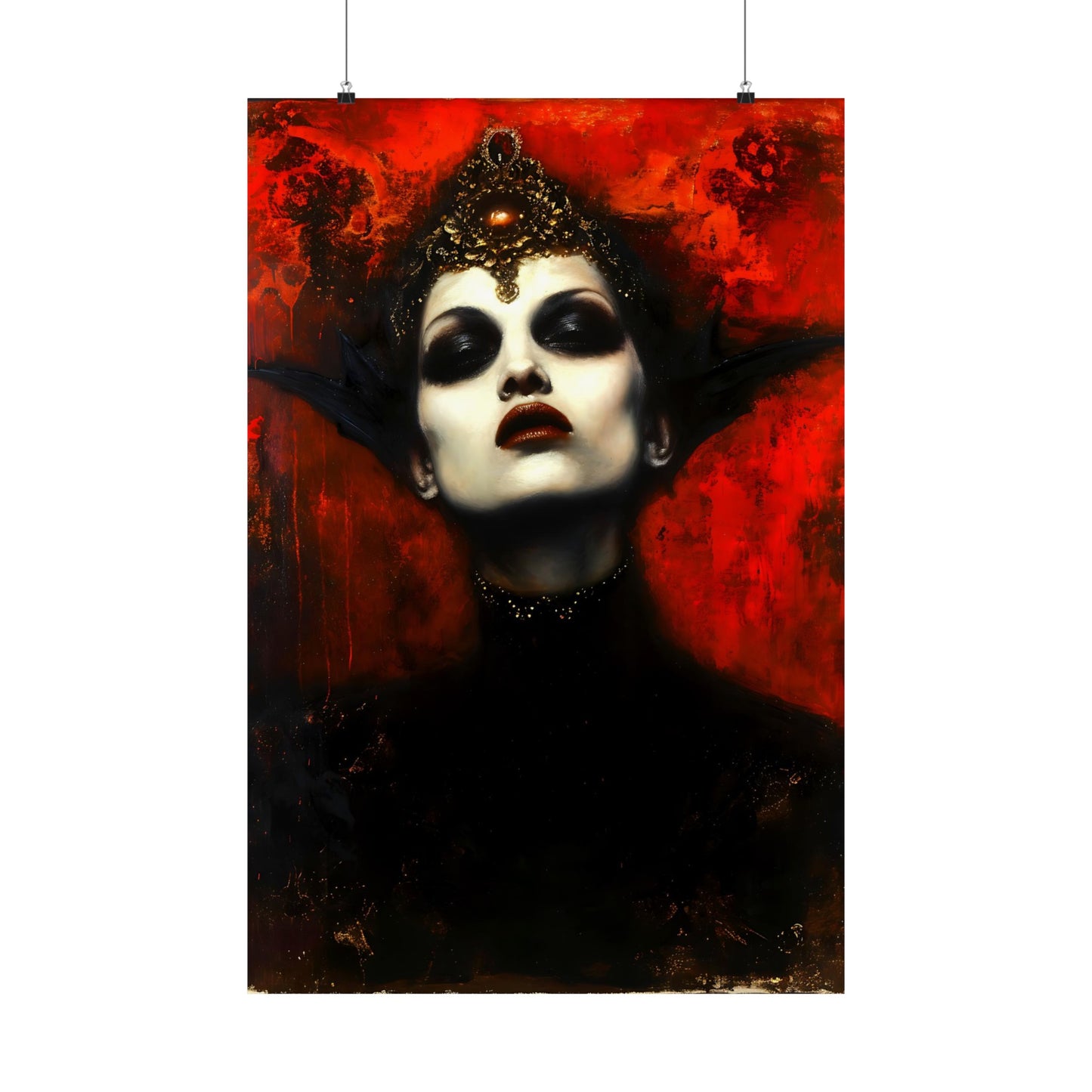 Blood Queen Art Print
