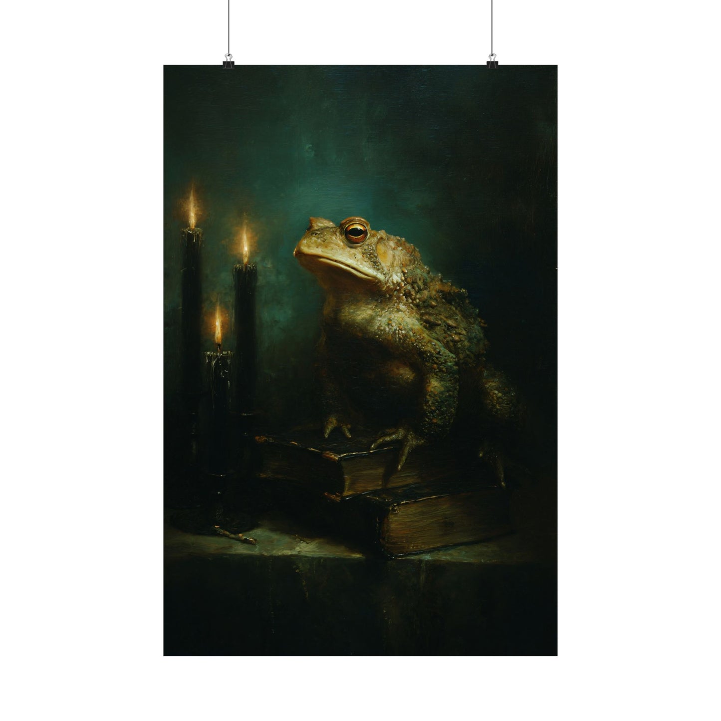 Toad Witch Familiar Art Print