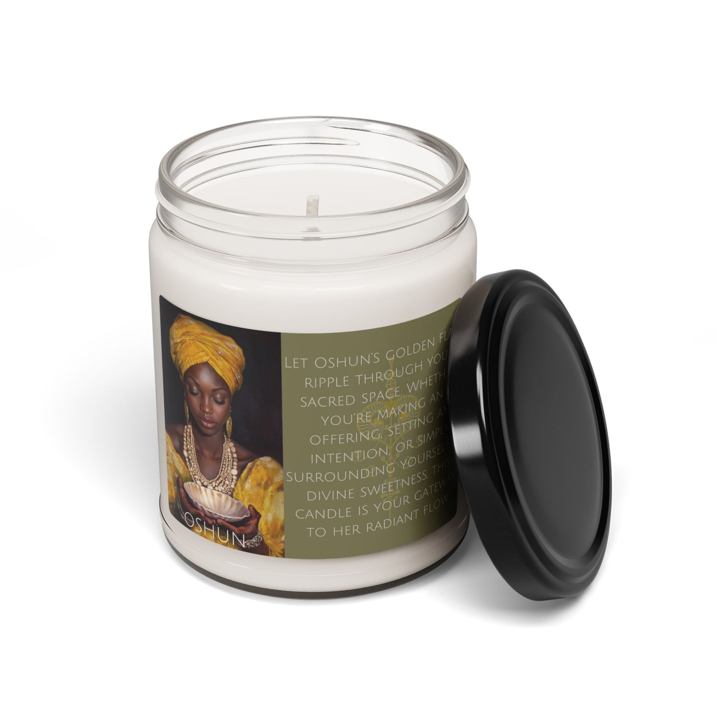 Oshun Yoruba Goddess Soy Candle
