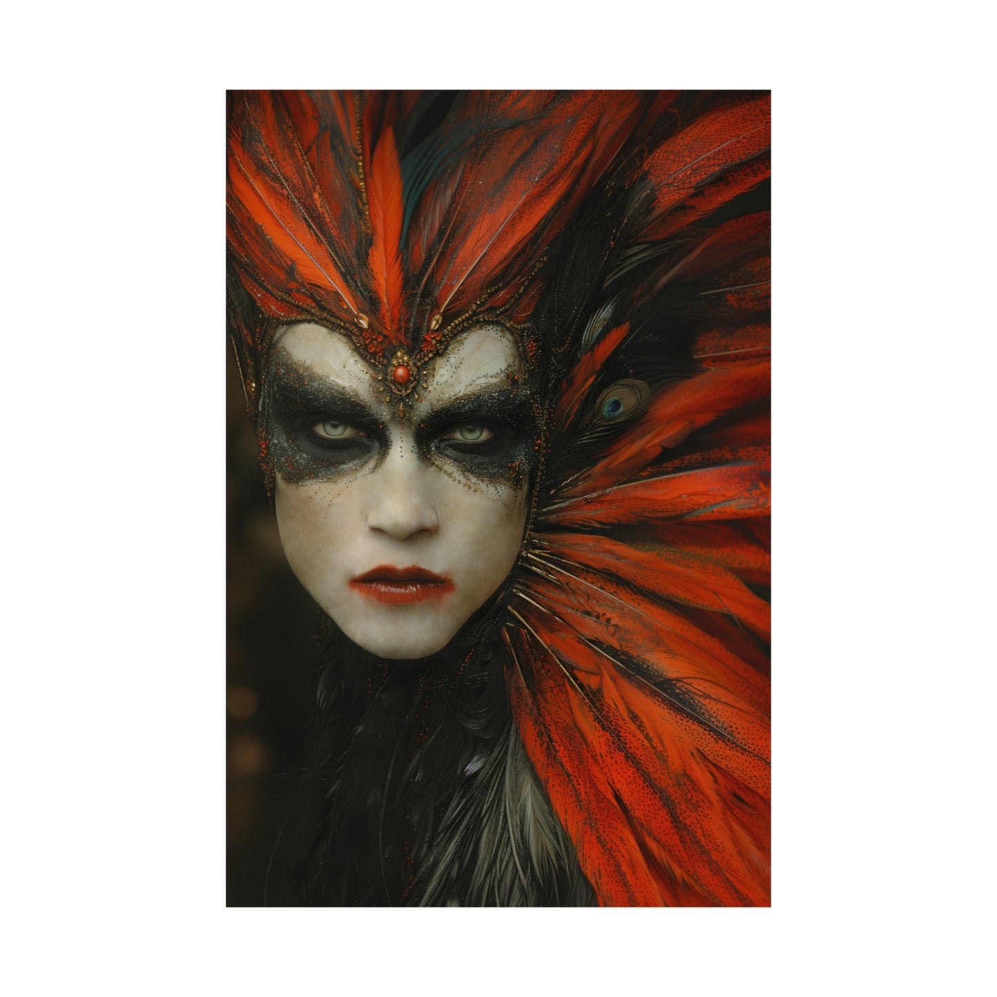 Carnaval Masquerade Art Print