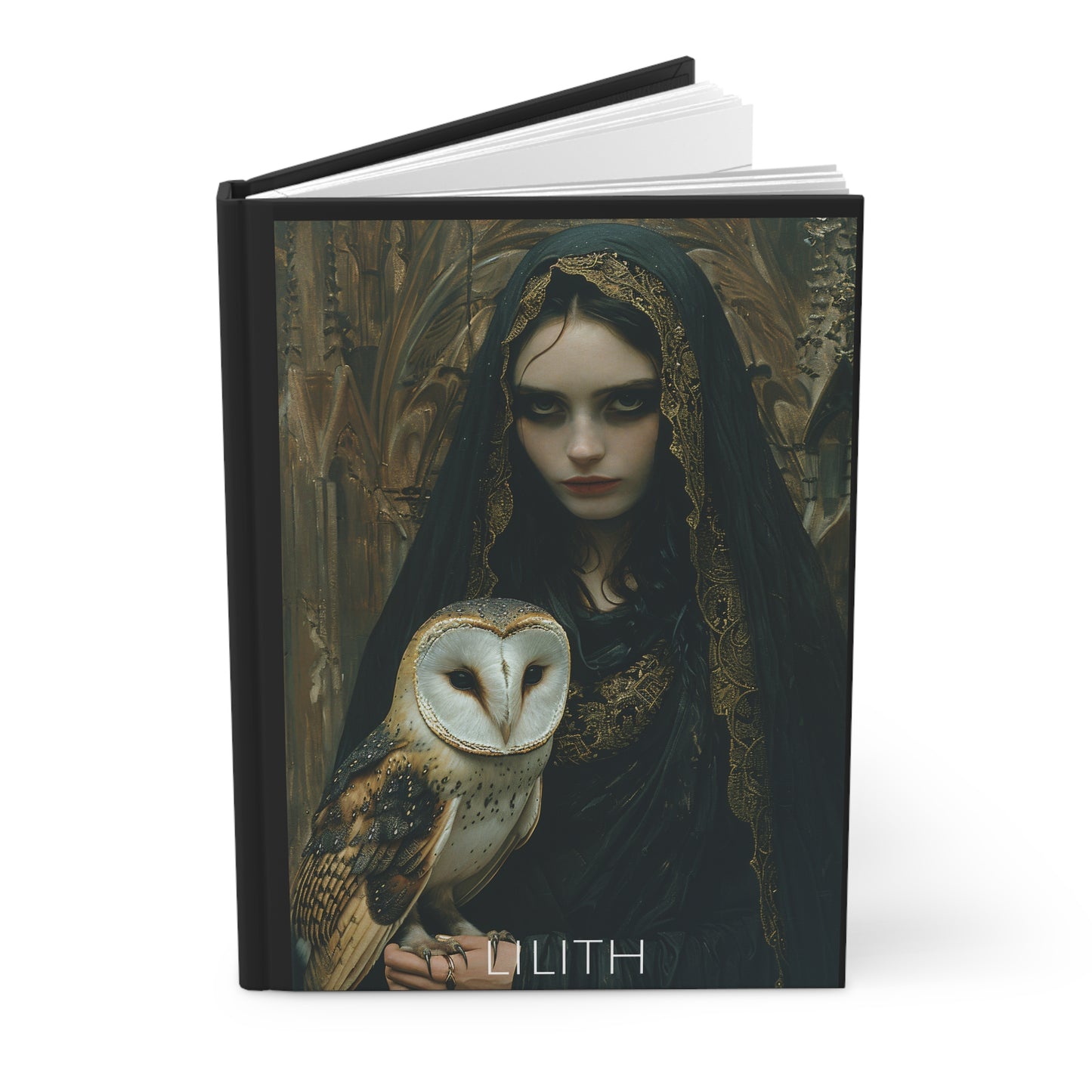 Lilith Goddess Hardcover Notebook