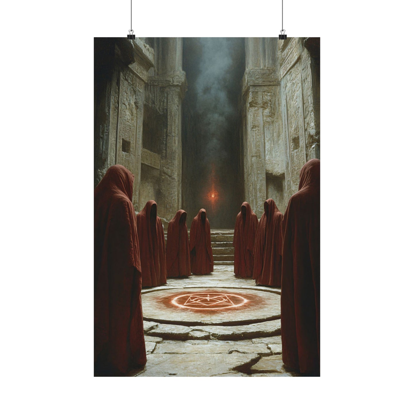 Secret Society Cult Art Print