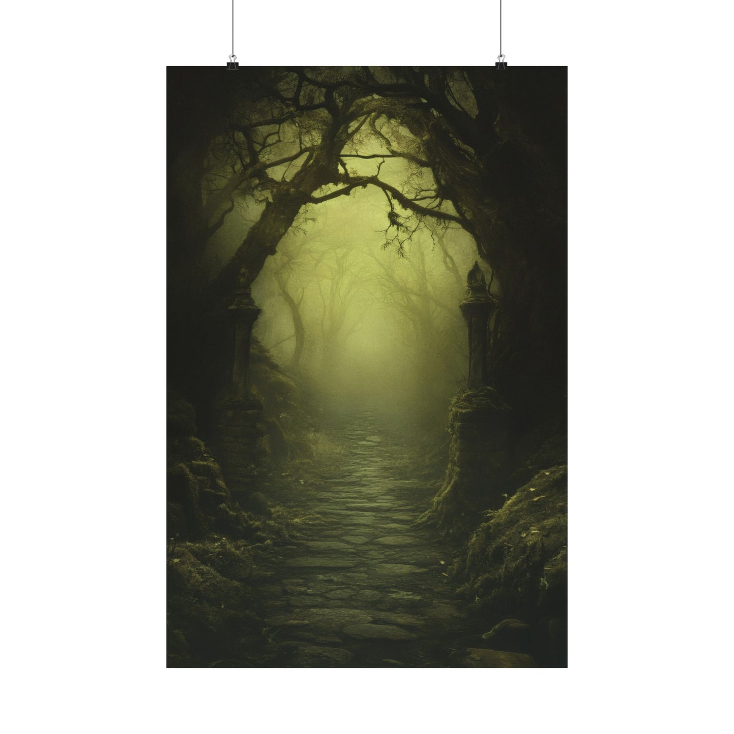 Mystical Forest Path Art Print