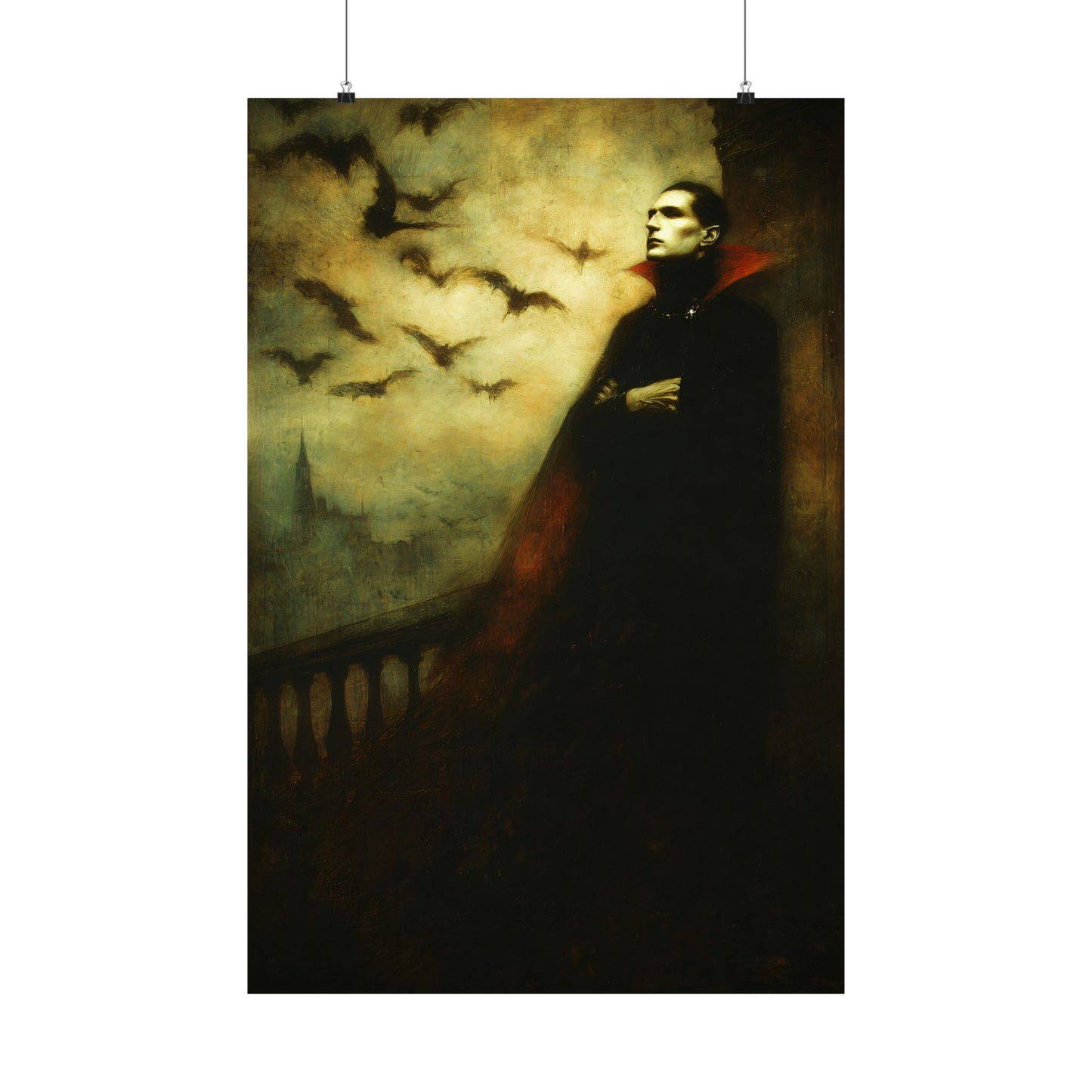 Dracula Gothic Art Print