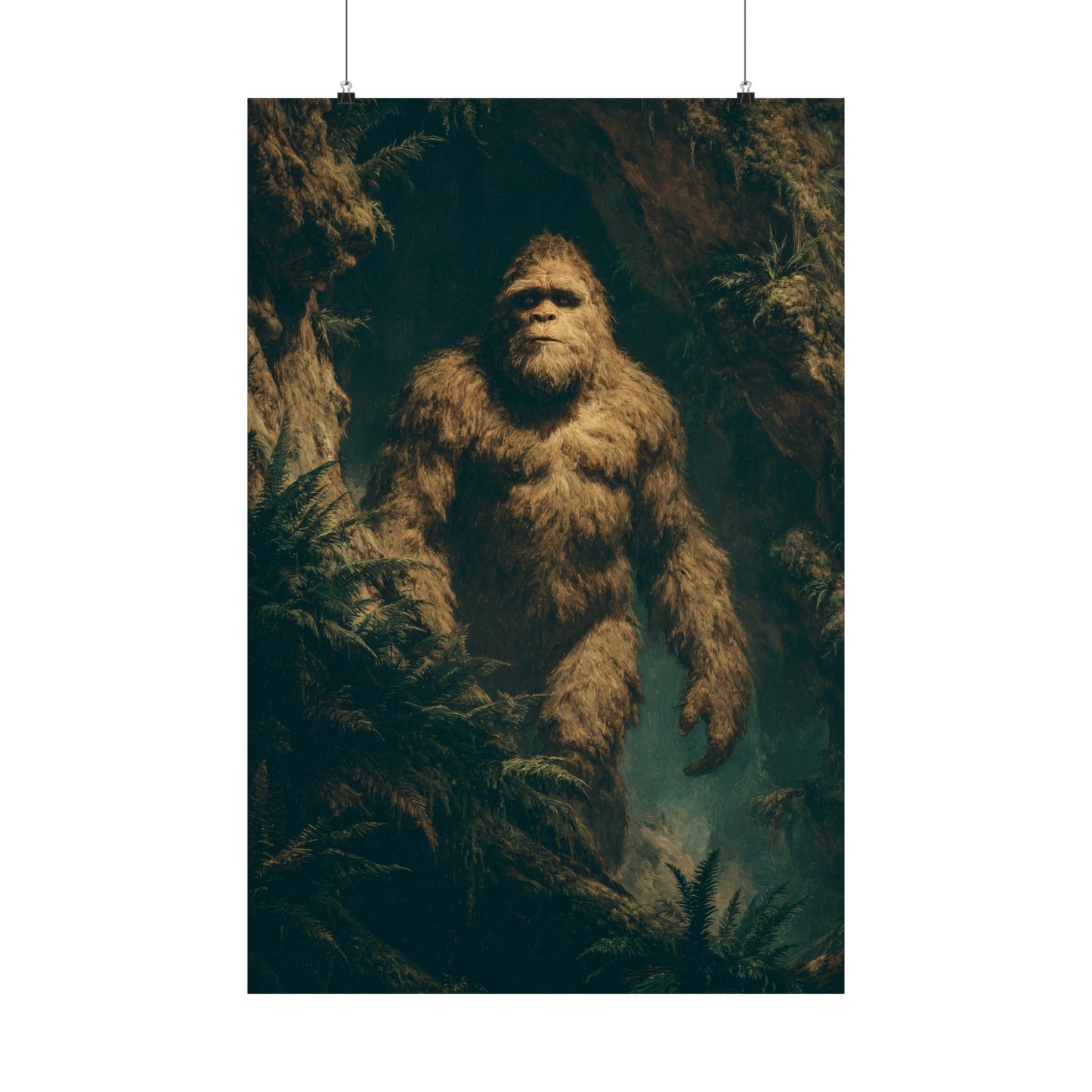 Bigfoot Art Print