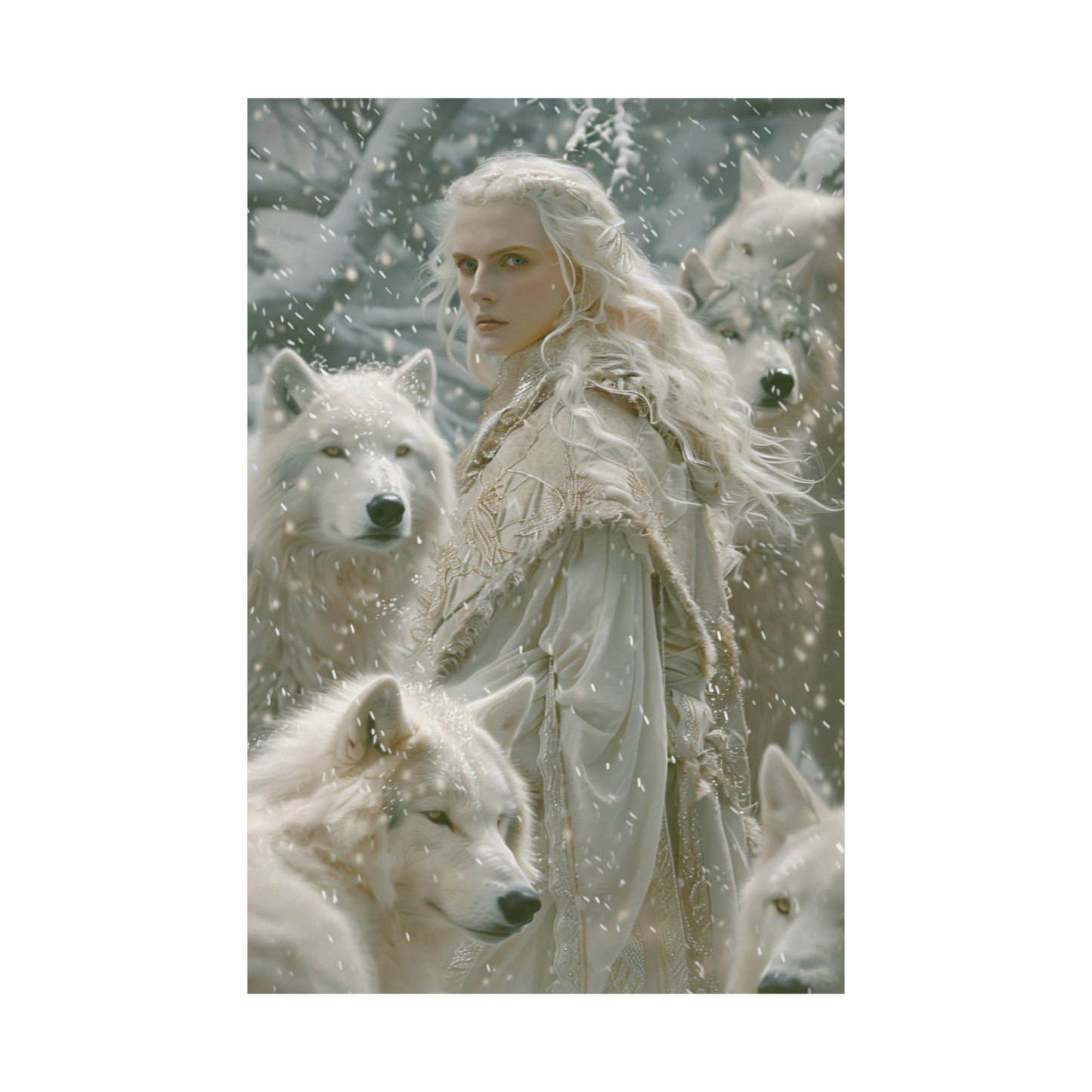 Jadis the White Witch Art Print