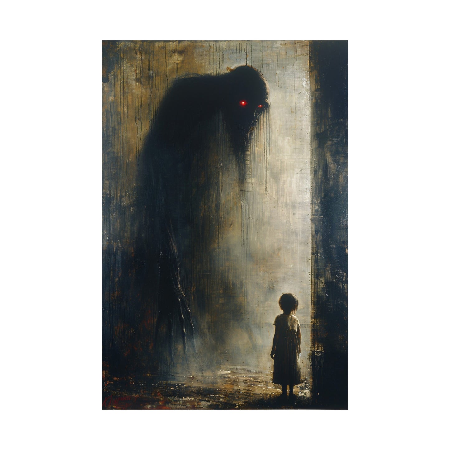 Imaginary Friend Art Print