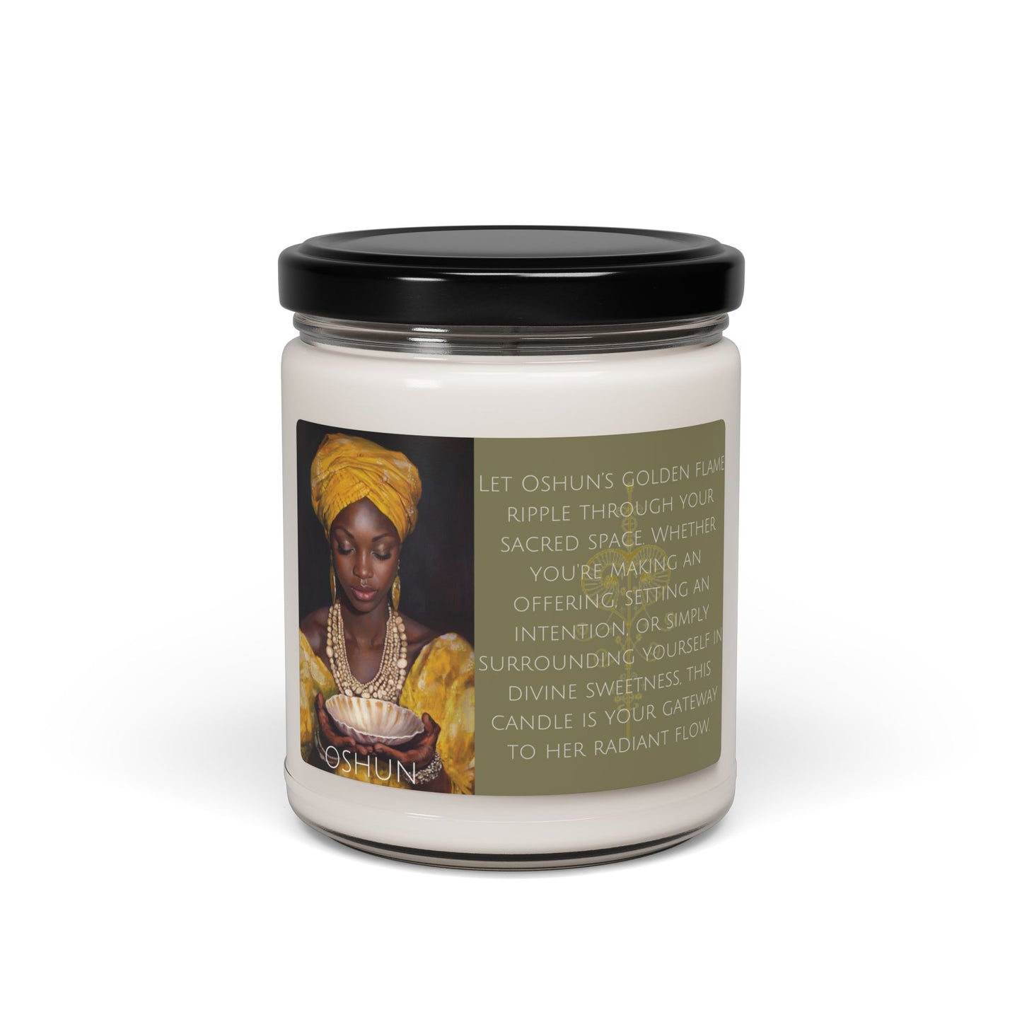 Oshun Yoruba Goddess Soy Candle