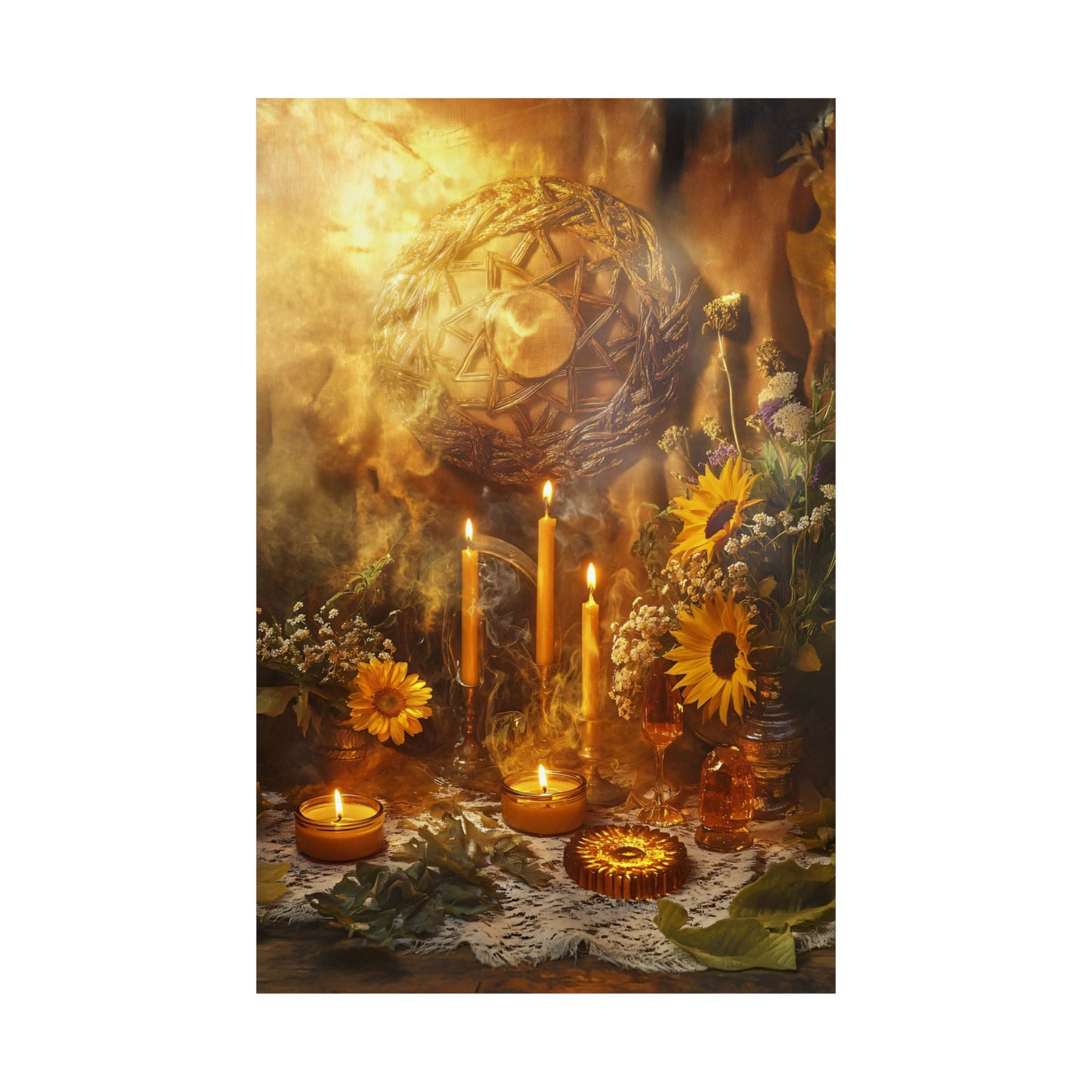 Litha Altar Art Print