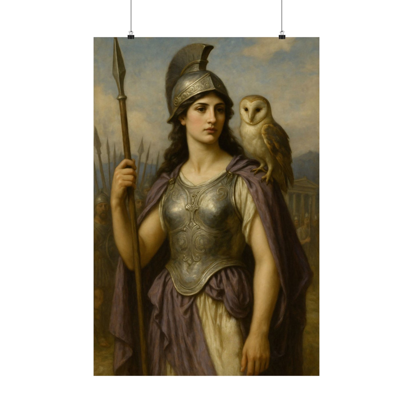 Athena Art Print - Arcanum Nocturne Series