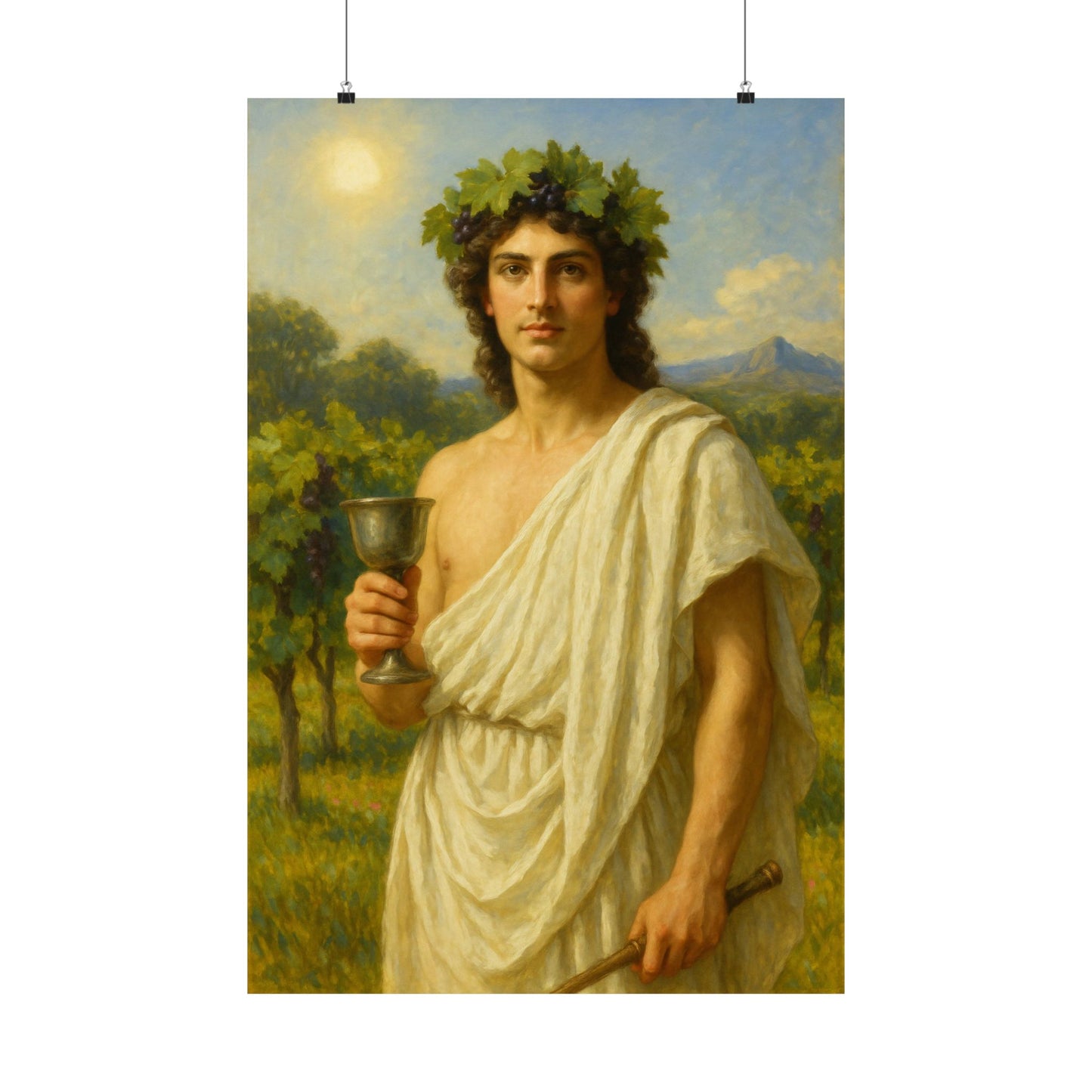 Dionysus Art Print - Arcanum Nocturne Series