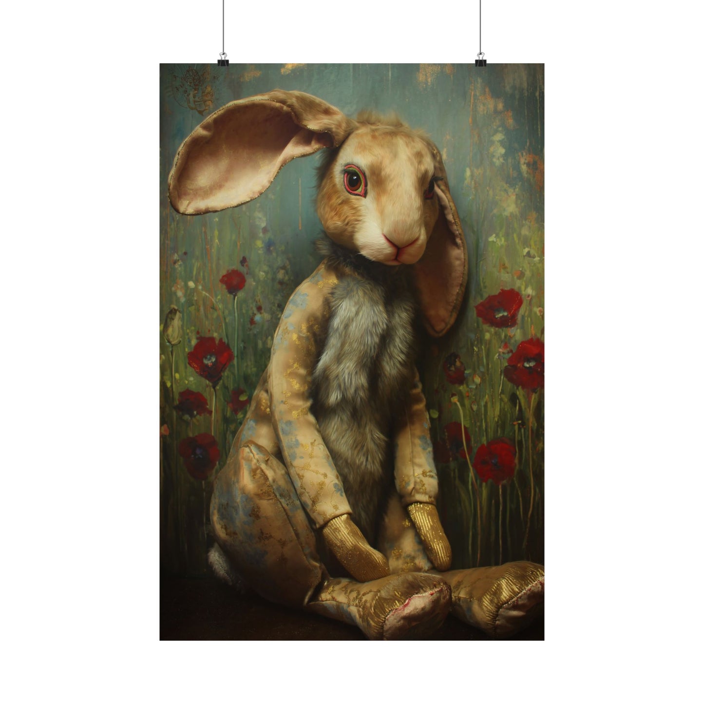 Velveteen Rabbit Art Print - Sweetly Sinister Series