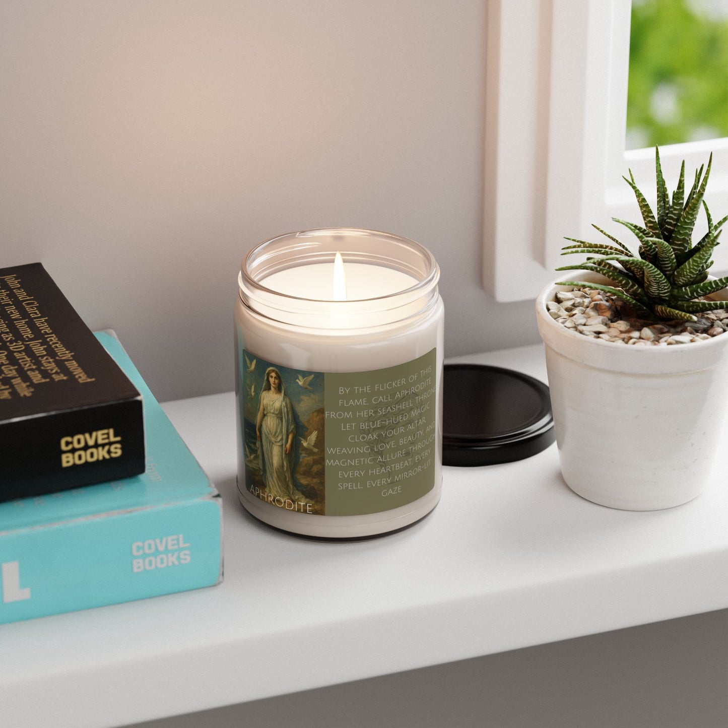 Aphrodite Greek Goddess Soy Candle