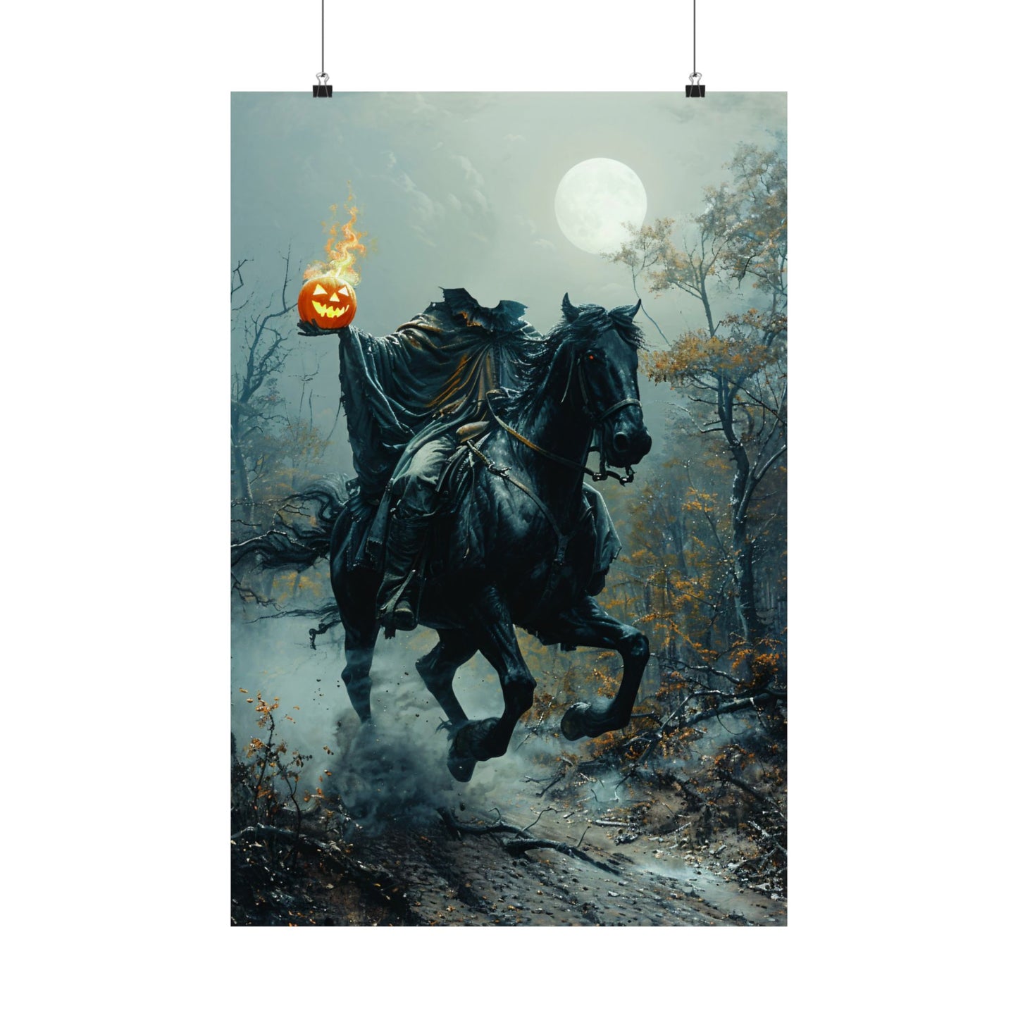 Headless Horseman Sleepy Hollow Art Print