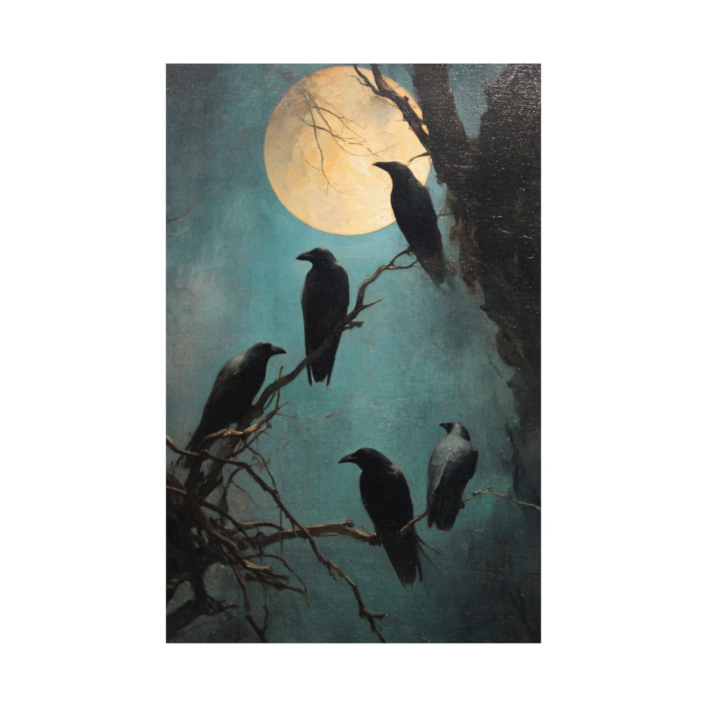Murder of Crows Art Print