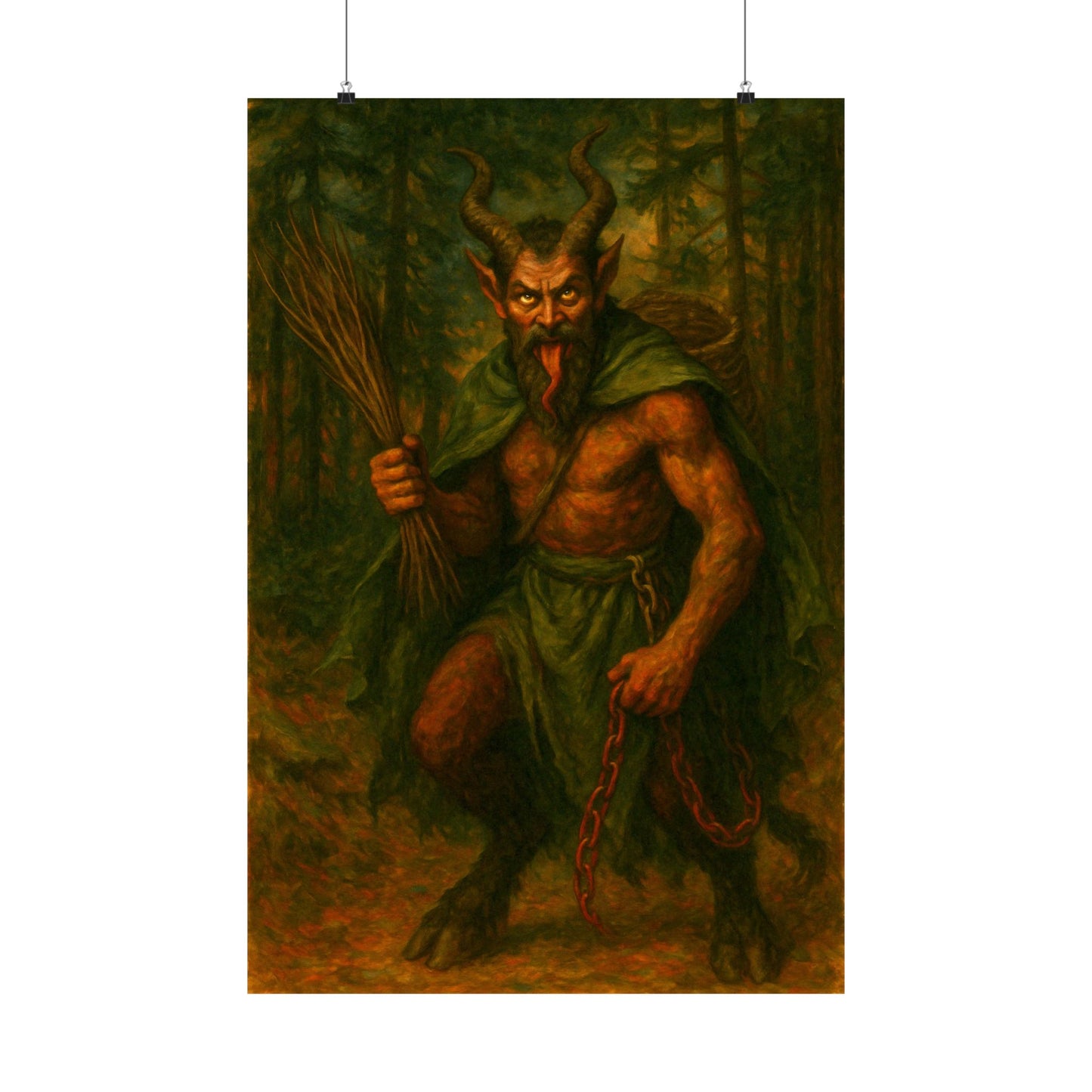 Krampus Art Print