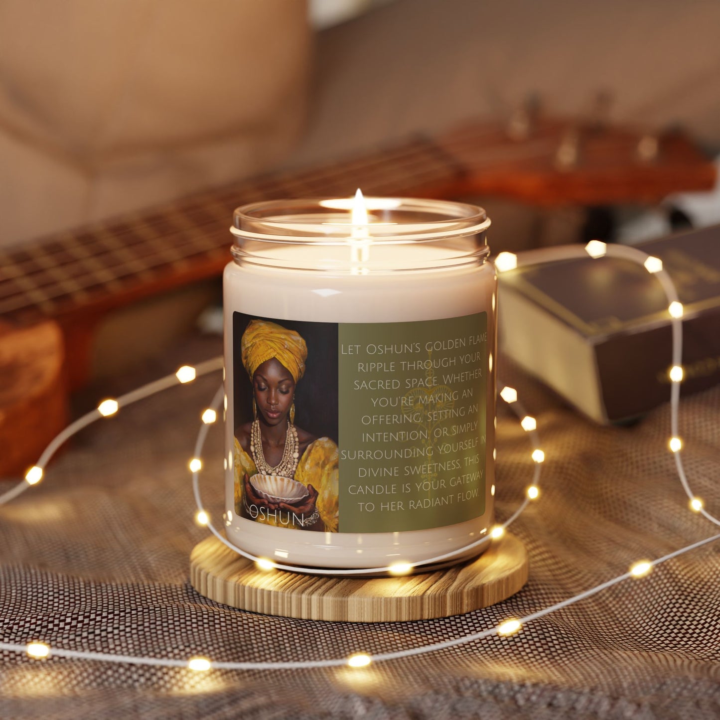 Oshun Yoruba Goddess Soy Candle