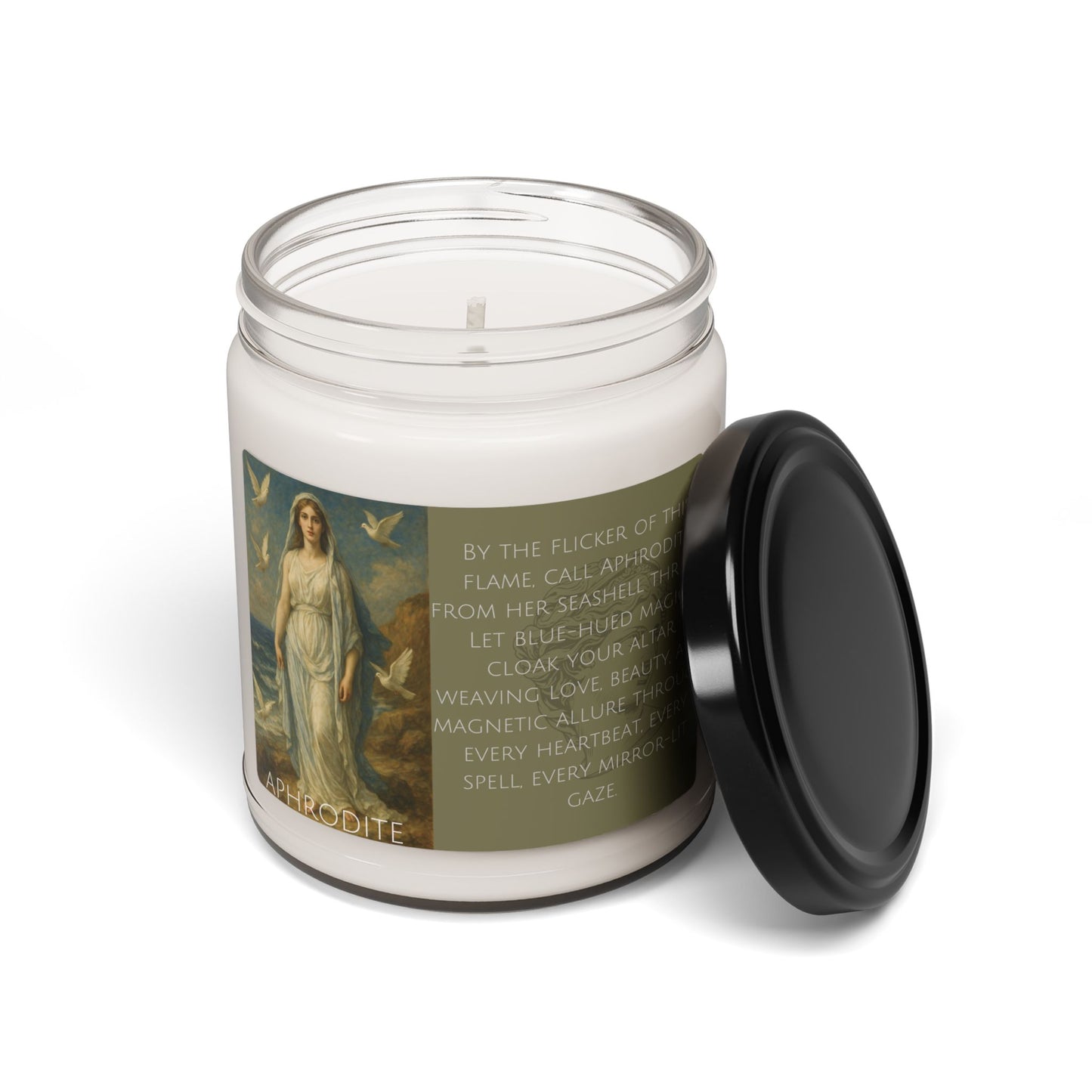 Aphrodite Greek Goddess Soy Candle
