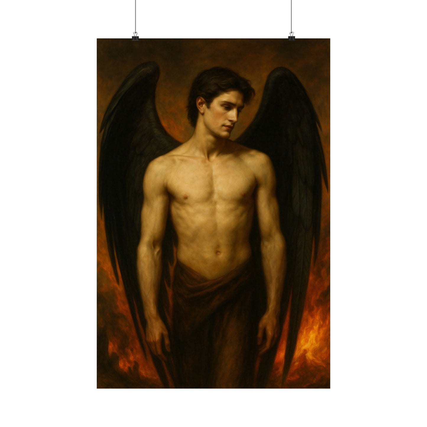 Lucifer Art Print - Arcanum Nocturne Series
