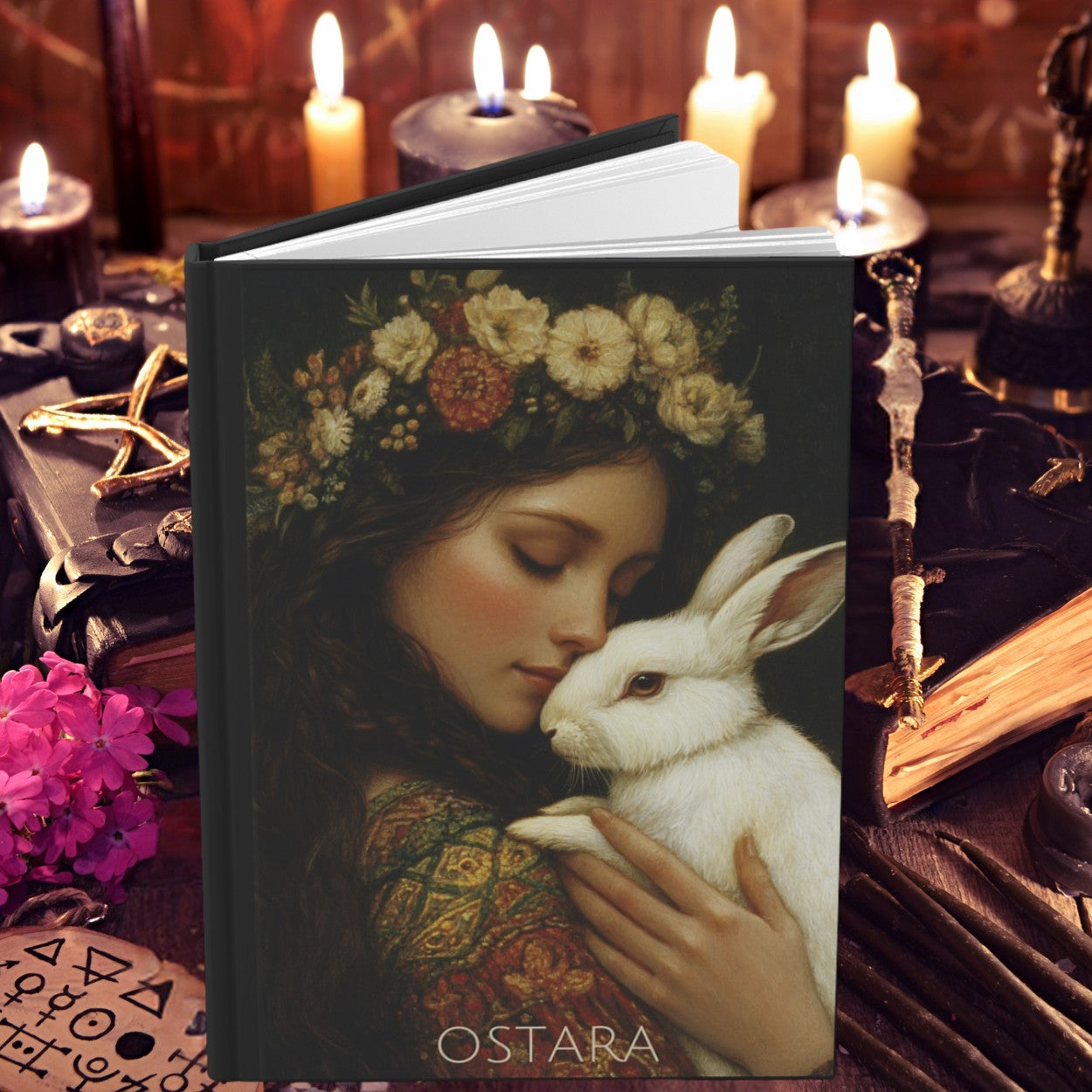 Ostara Goddess Hardcover Journal