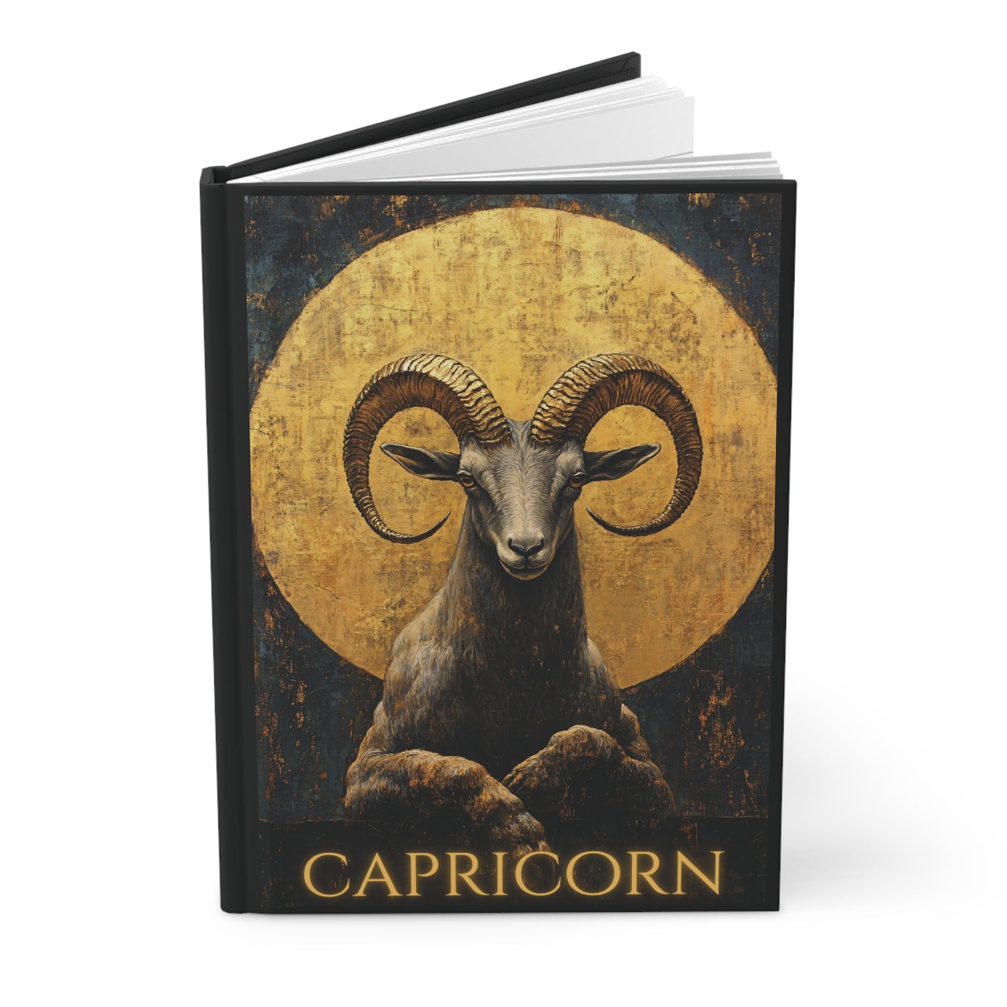 Capricorn Zodiac Hardcover Journal