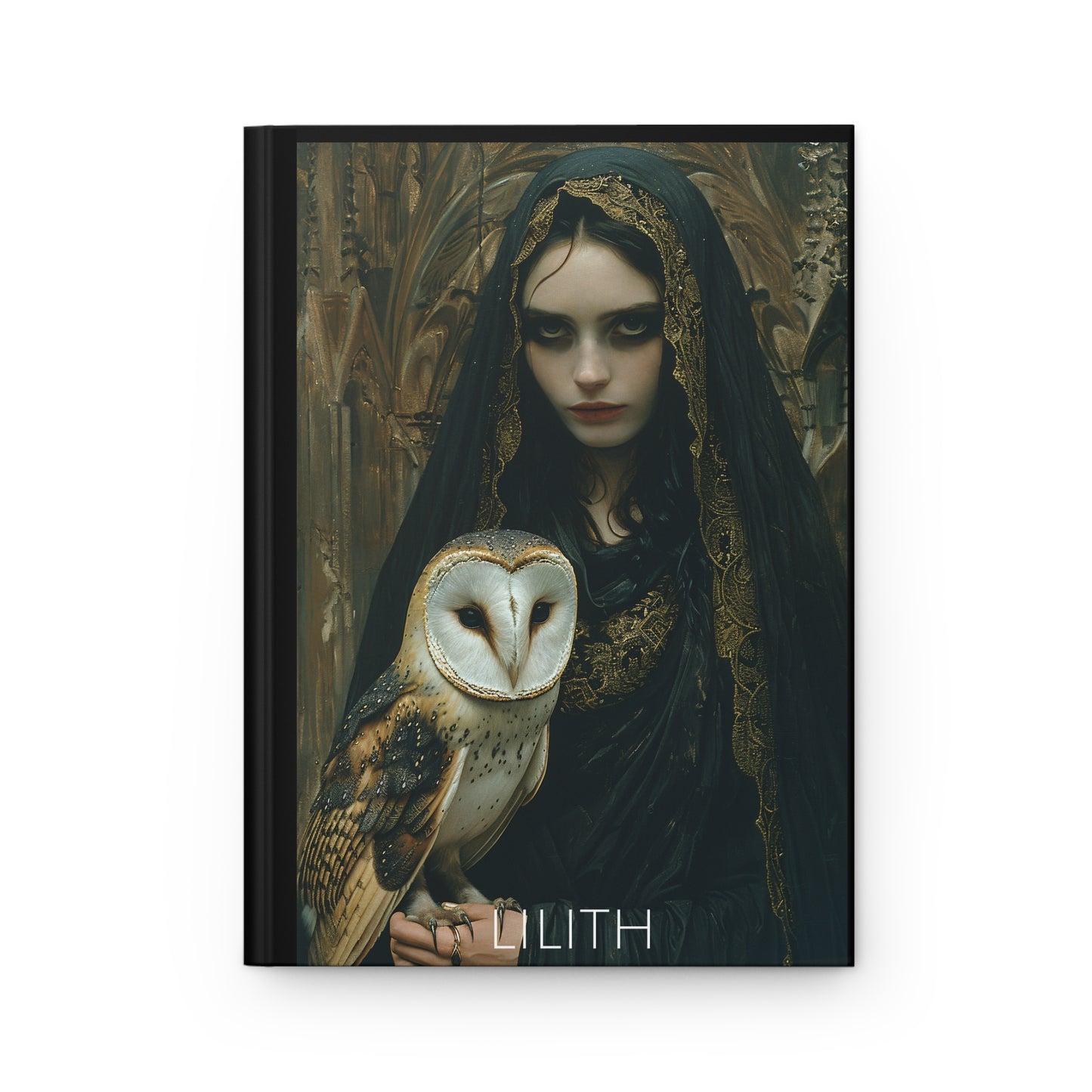 Lilith Goddess Hardcover Notebook