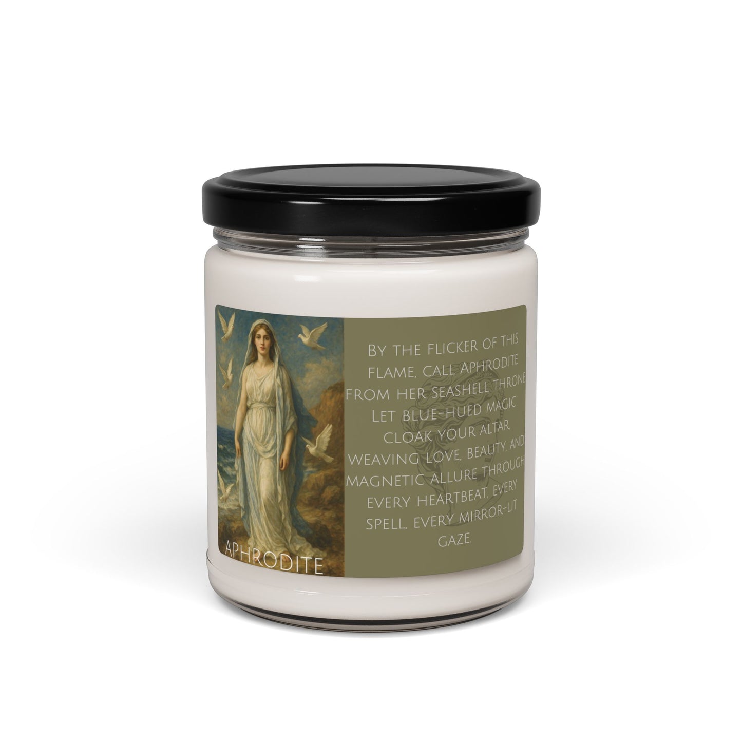 Aphrodite Greek Goddess Soy Candle