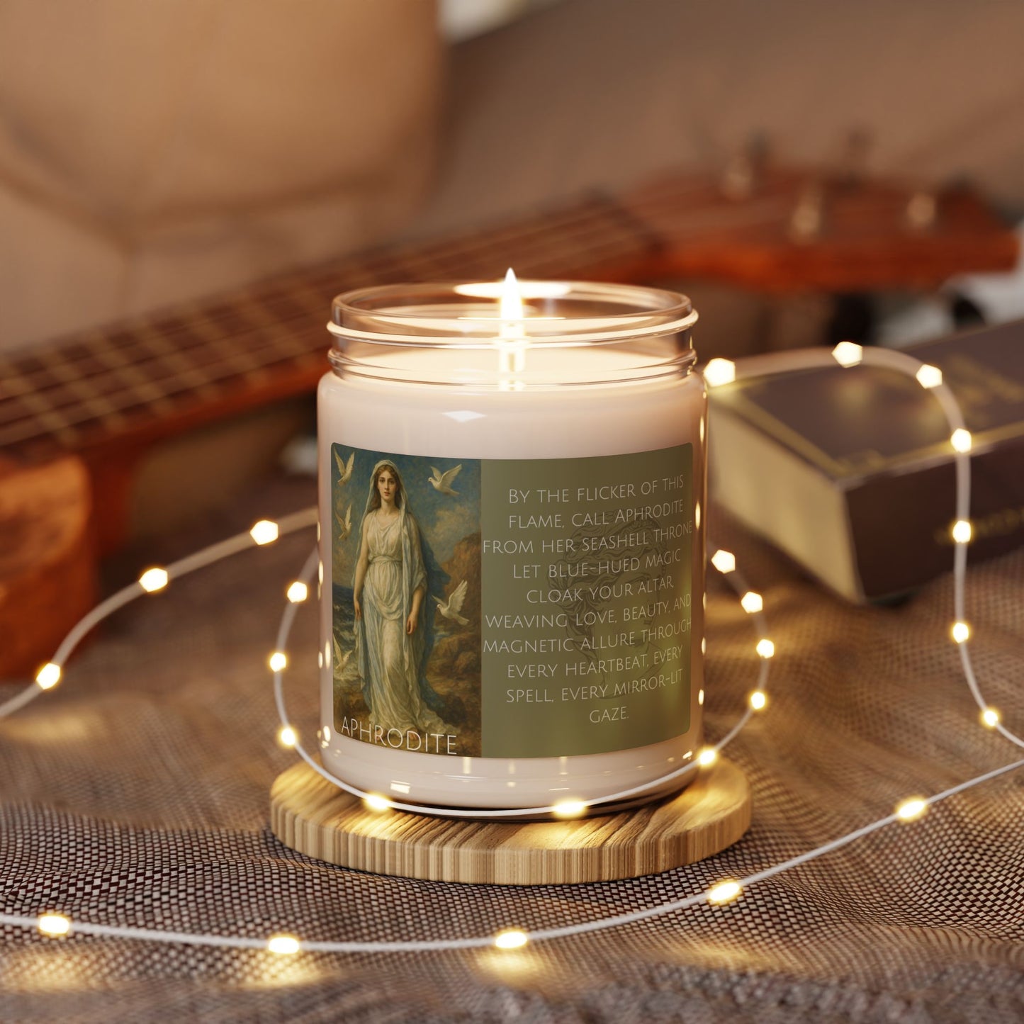 Aphrodite Greek Goddess Soy Candle