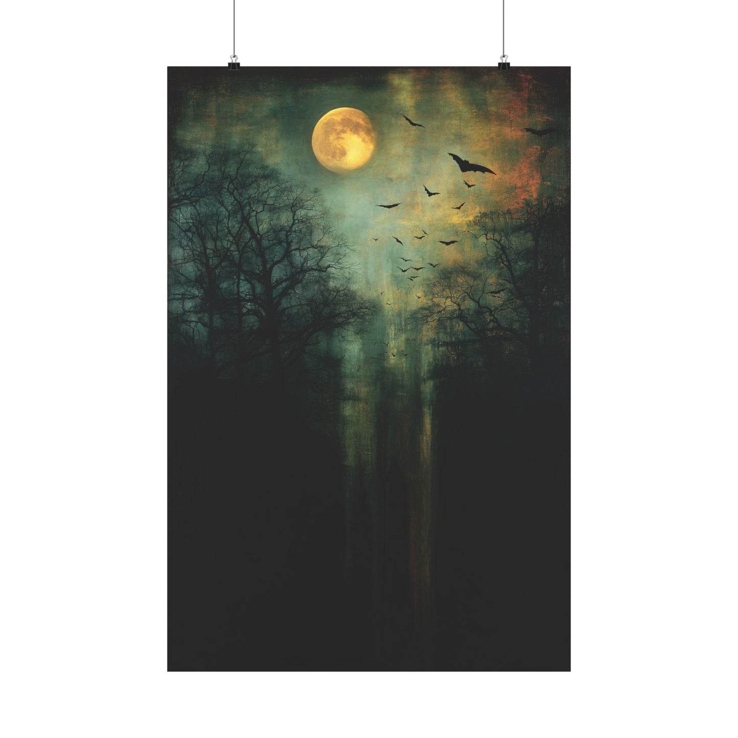 Haunted Forest Art Print