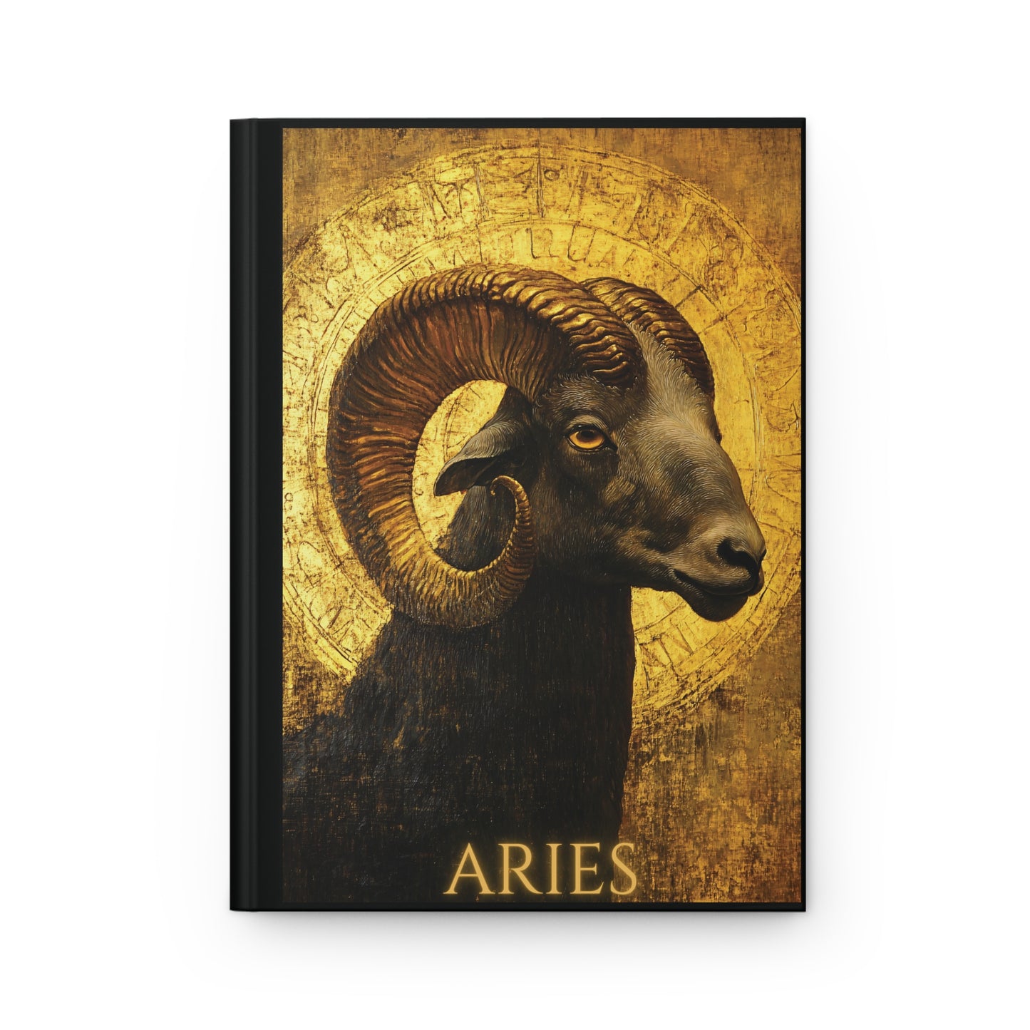 Aries Zodiac Hardcover Journal