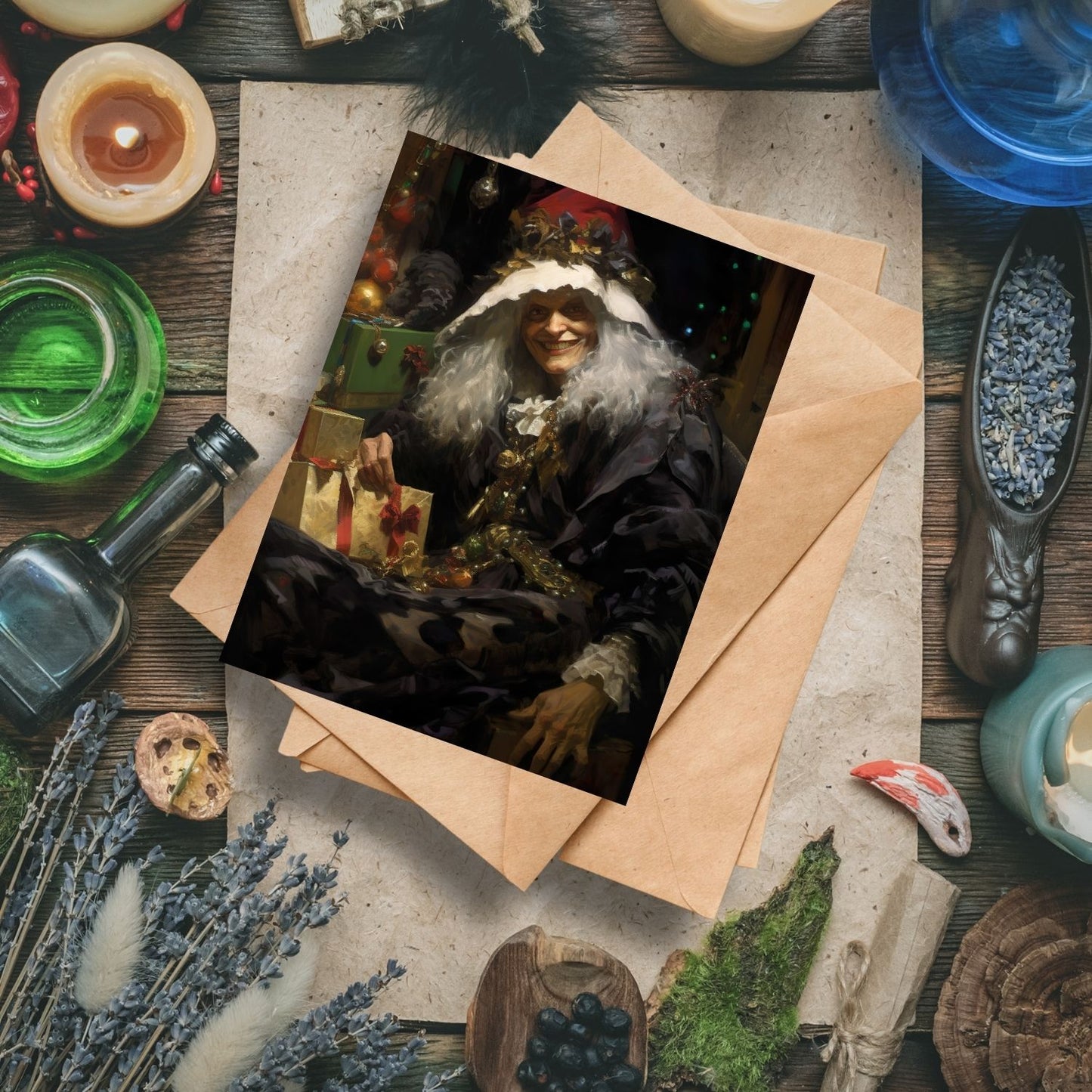 Yule & Winter Gods Greeting Cards