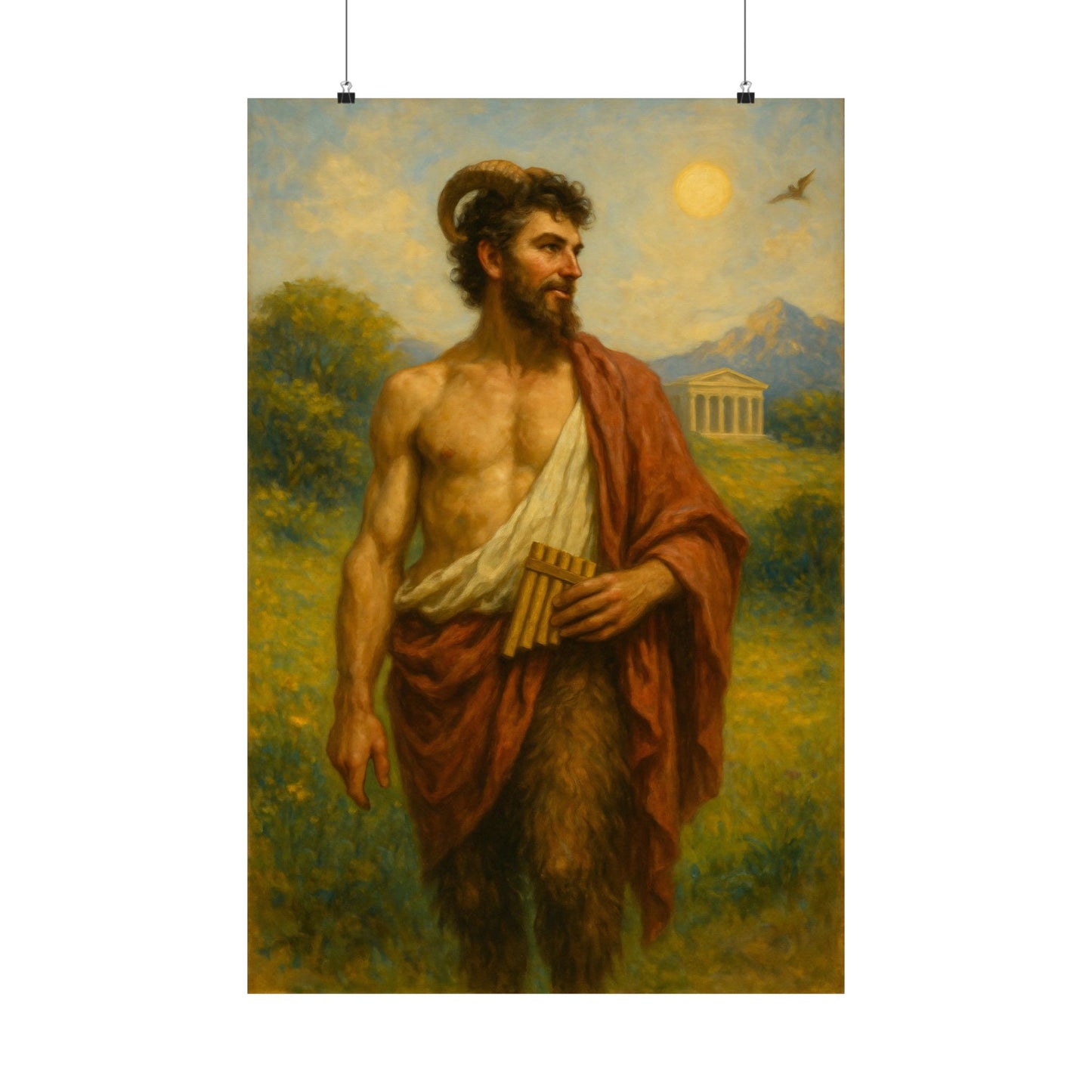 Pan Art Print - Arcanum Nocturne Series