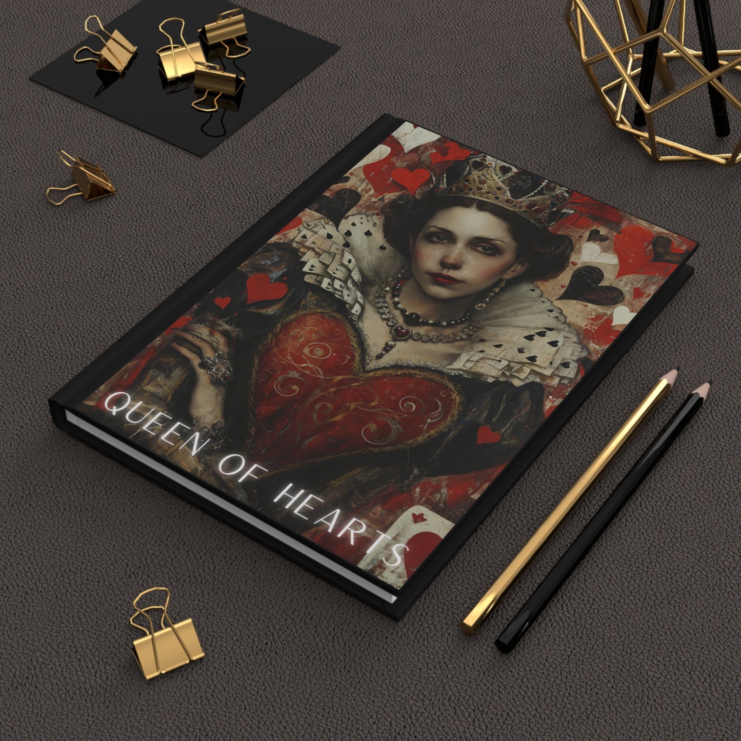 Queen of Hearts Hardcover Journal