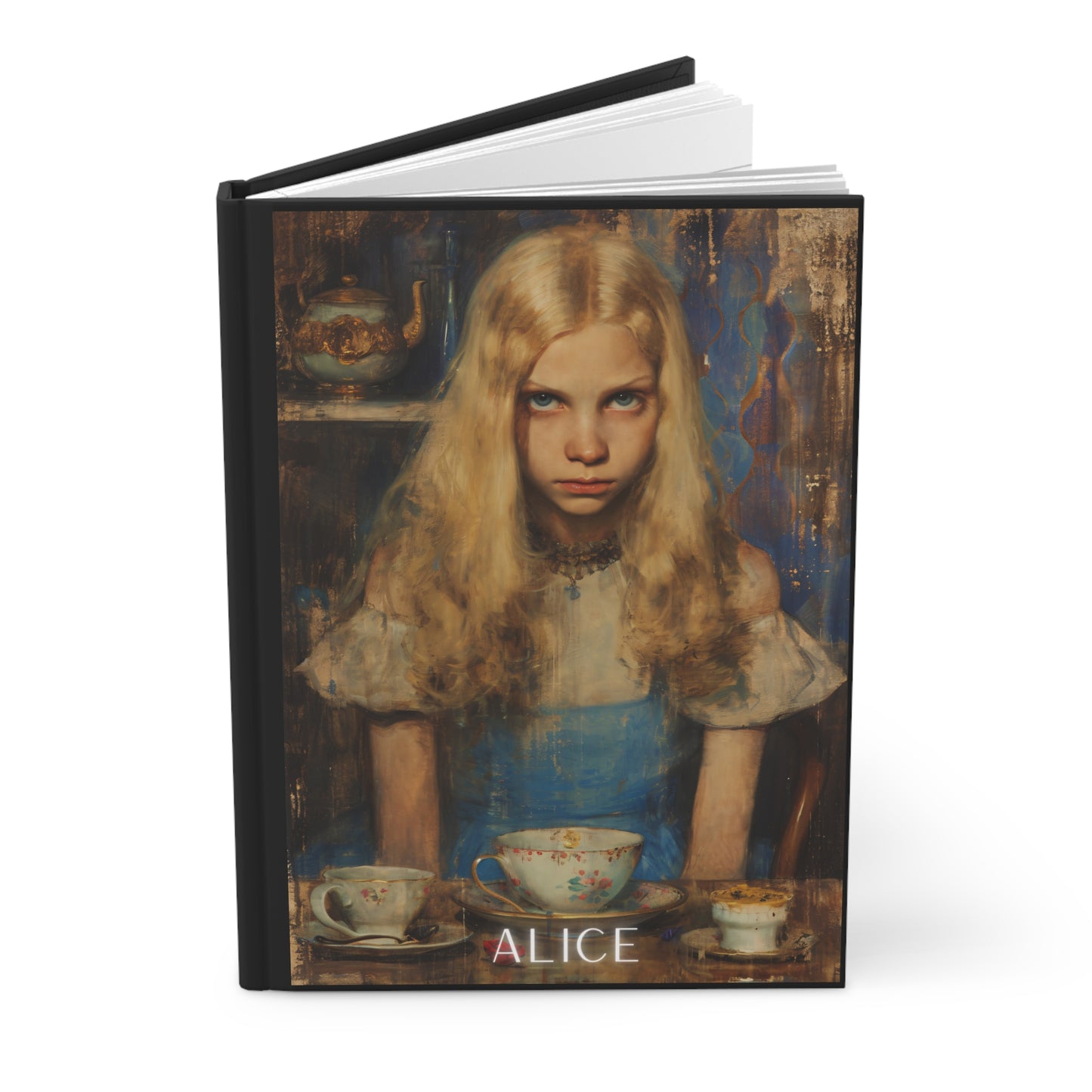 Alice in Wonderland Hardcover Journal