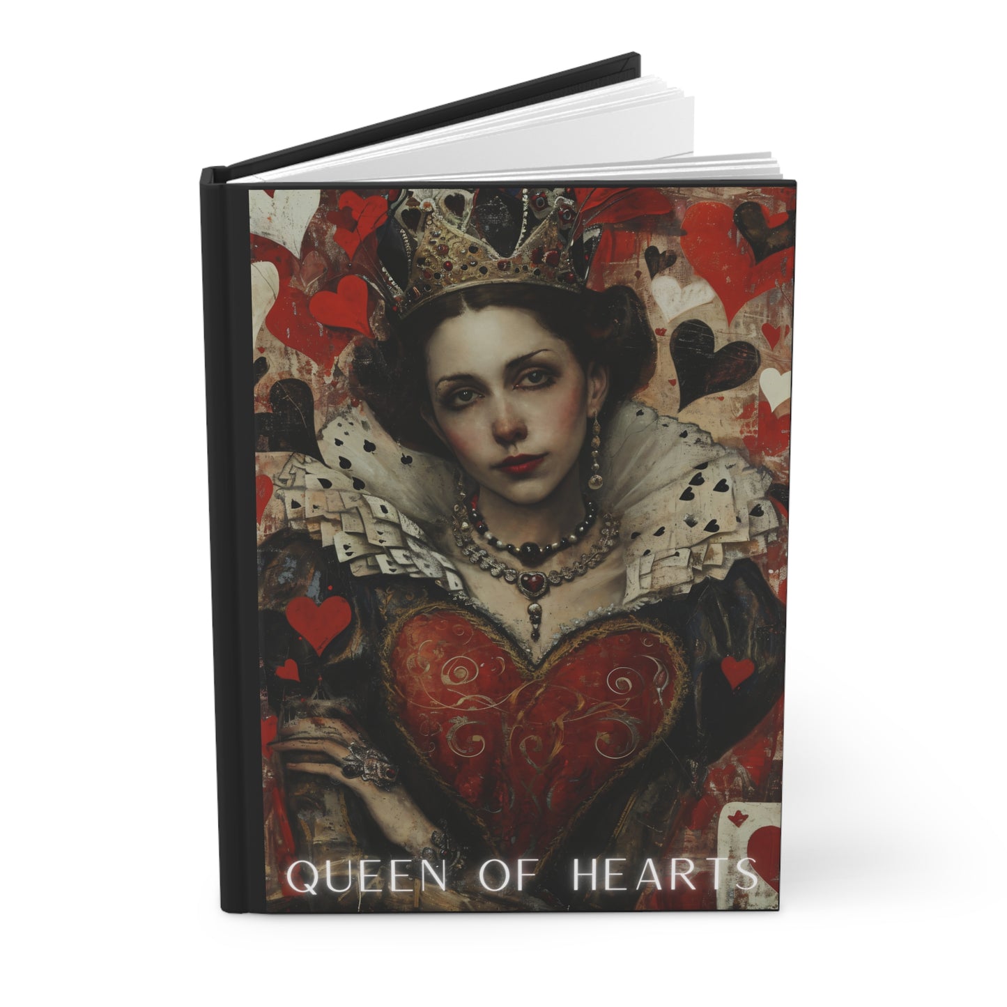 Queen of Hearts Hardcover Journal