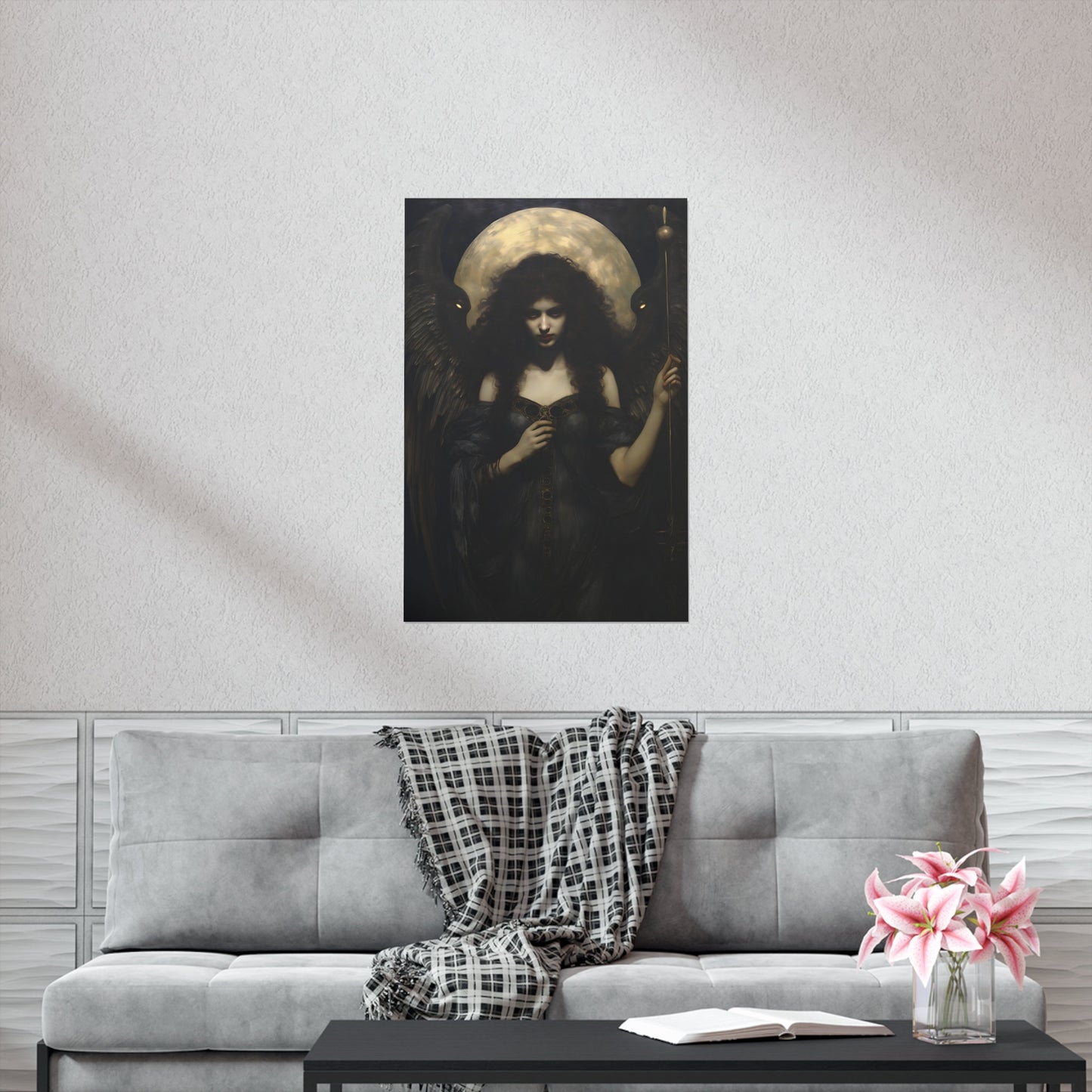 Nyx Goddess of Night Art Print