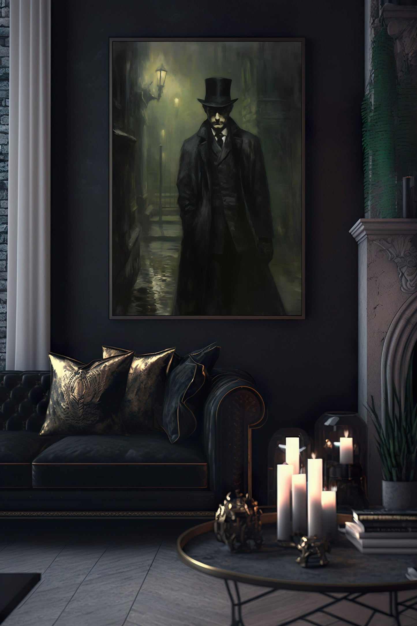 Jack the Ripper Art Print