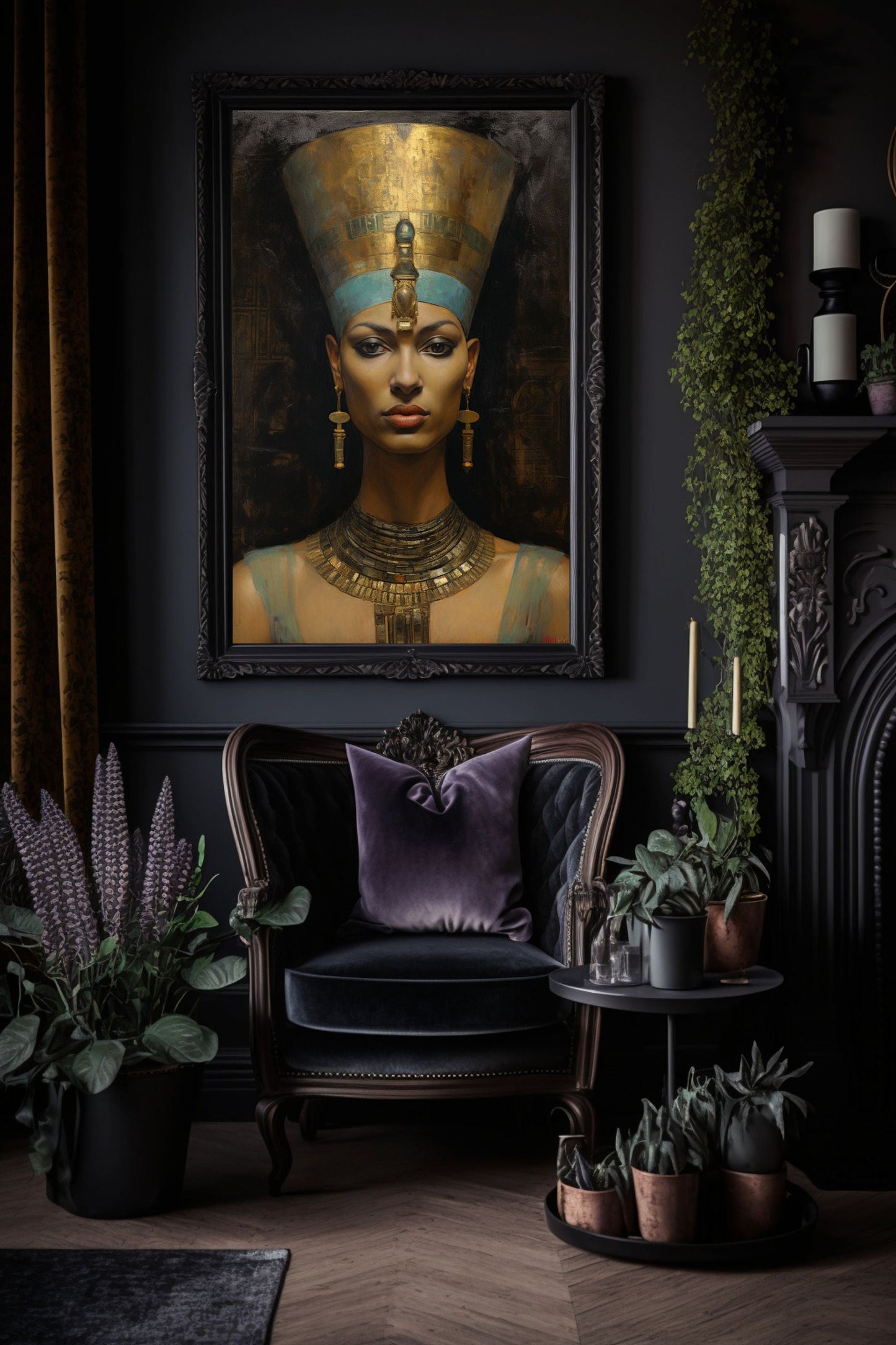Queen Nefertiti Art Print