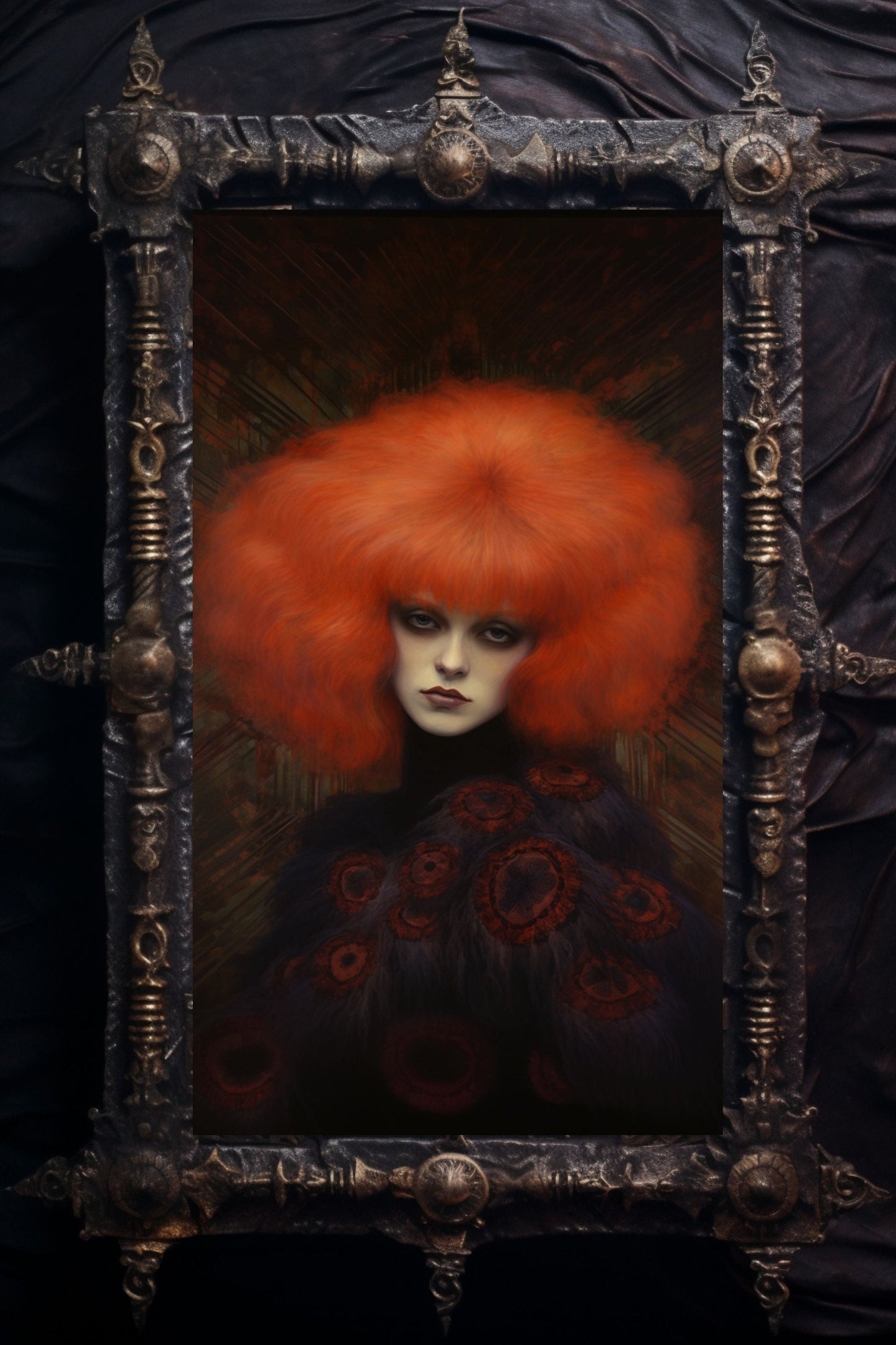 Daughters of Dream - Ruby Art Print