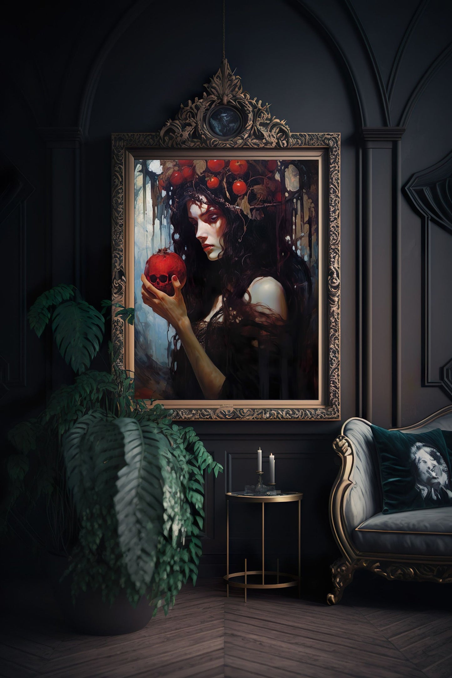 Persephone Queen of Hades Art Print