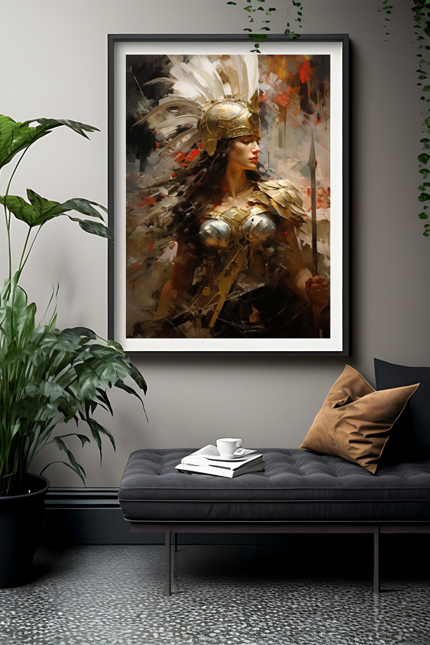 Athena Goddess of Wisdom Art Print