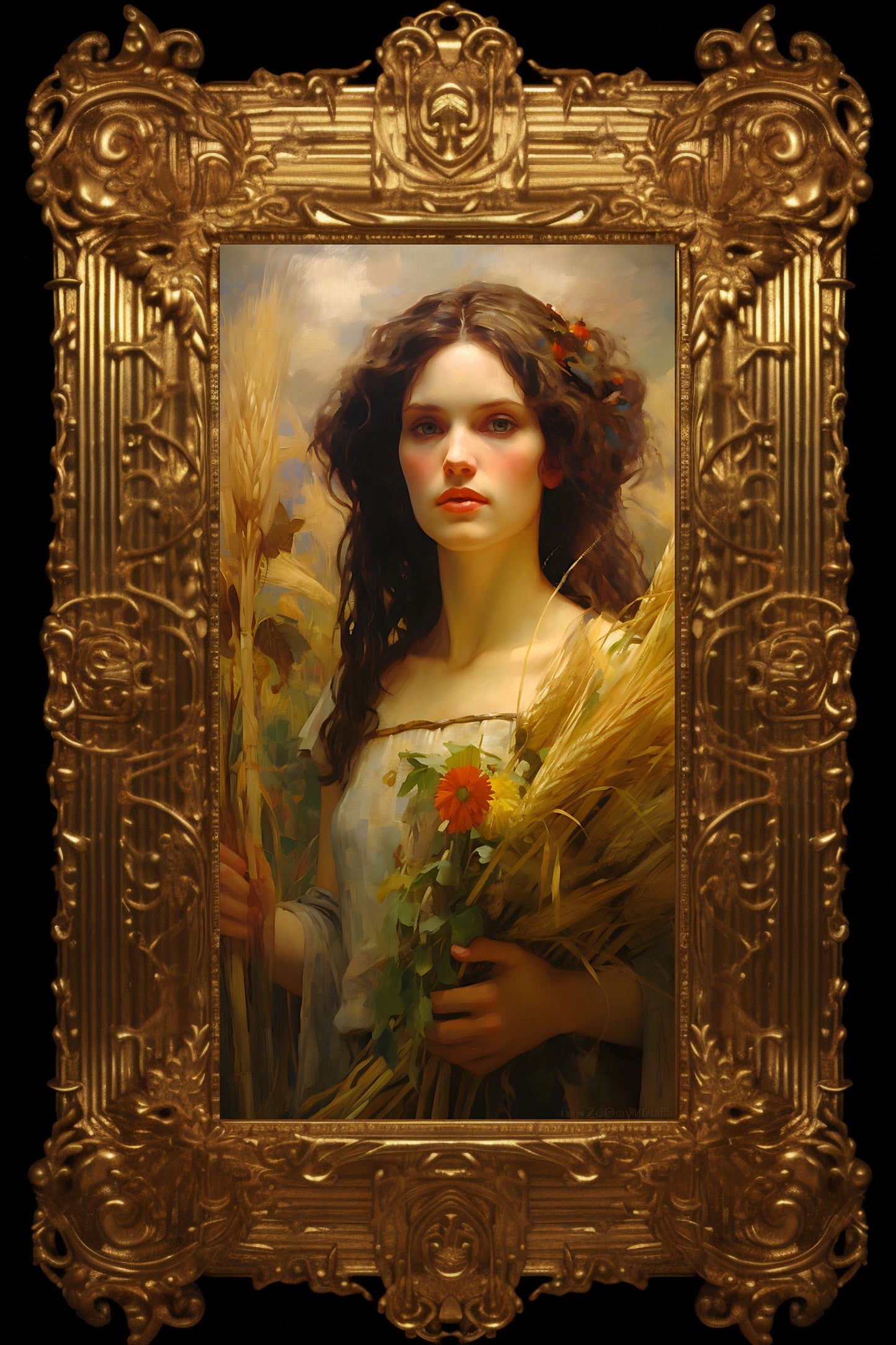 Demeter Greek Goddess Art Print