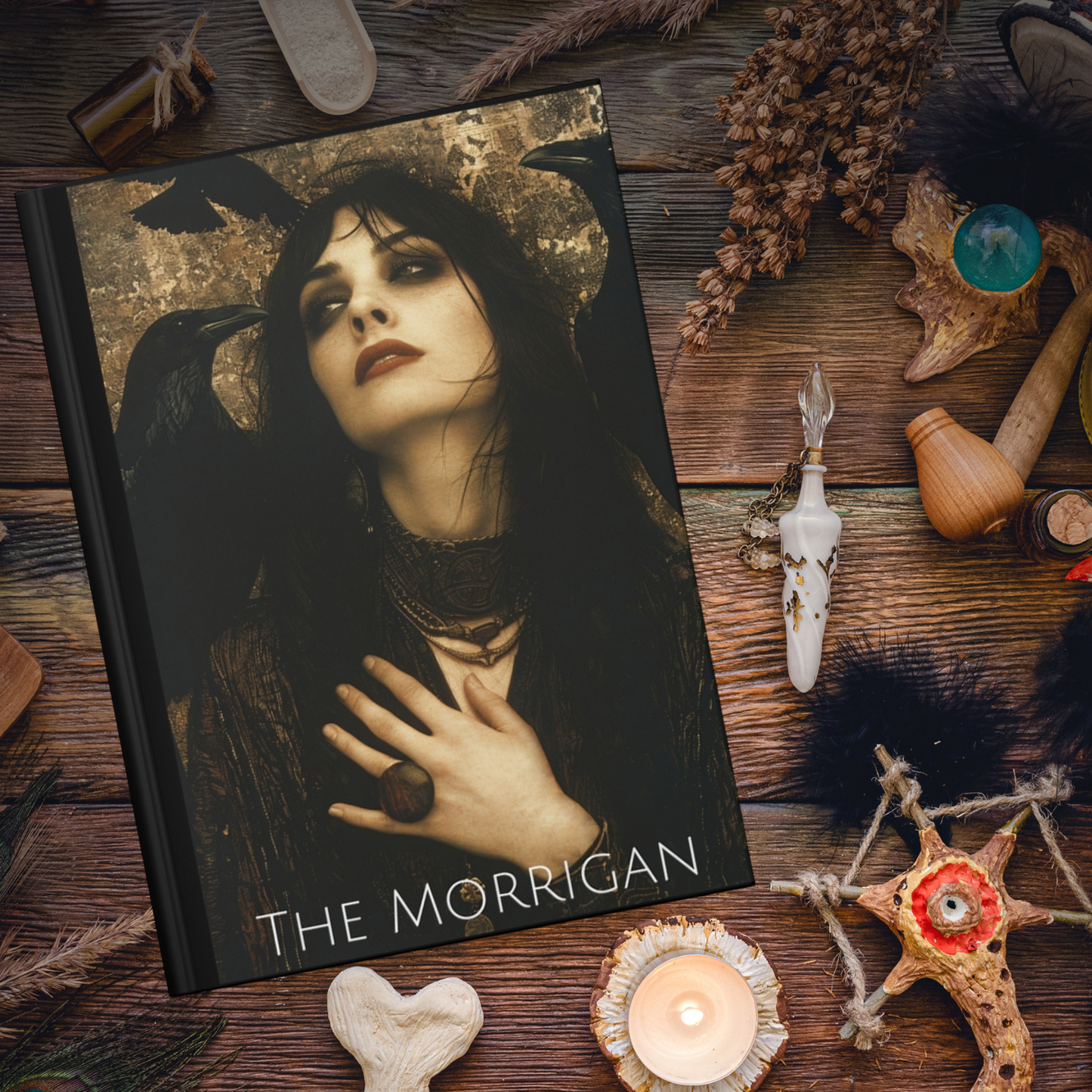 Morrigan Goddess Hardcover Journal