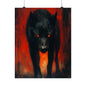 Hellhound Demon Dog Art Print